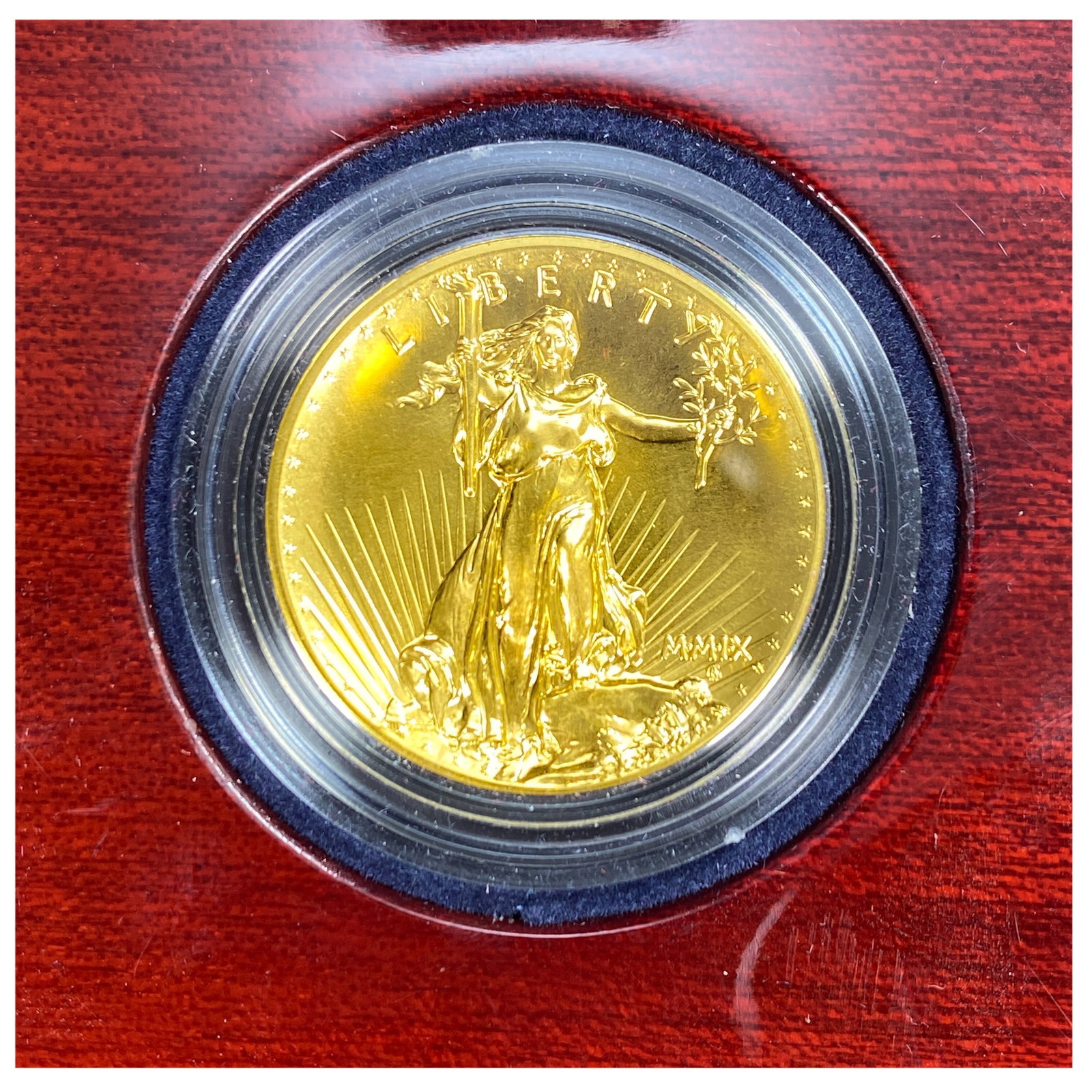 2009 Ultra High Relief Double Eagle Gold Coin 1 oz (1 of 3)
