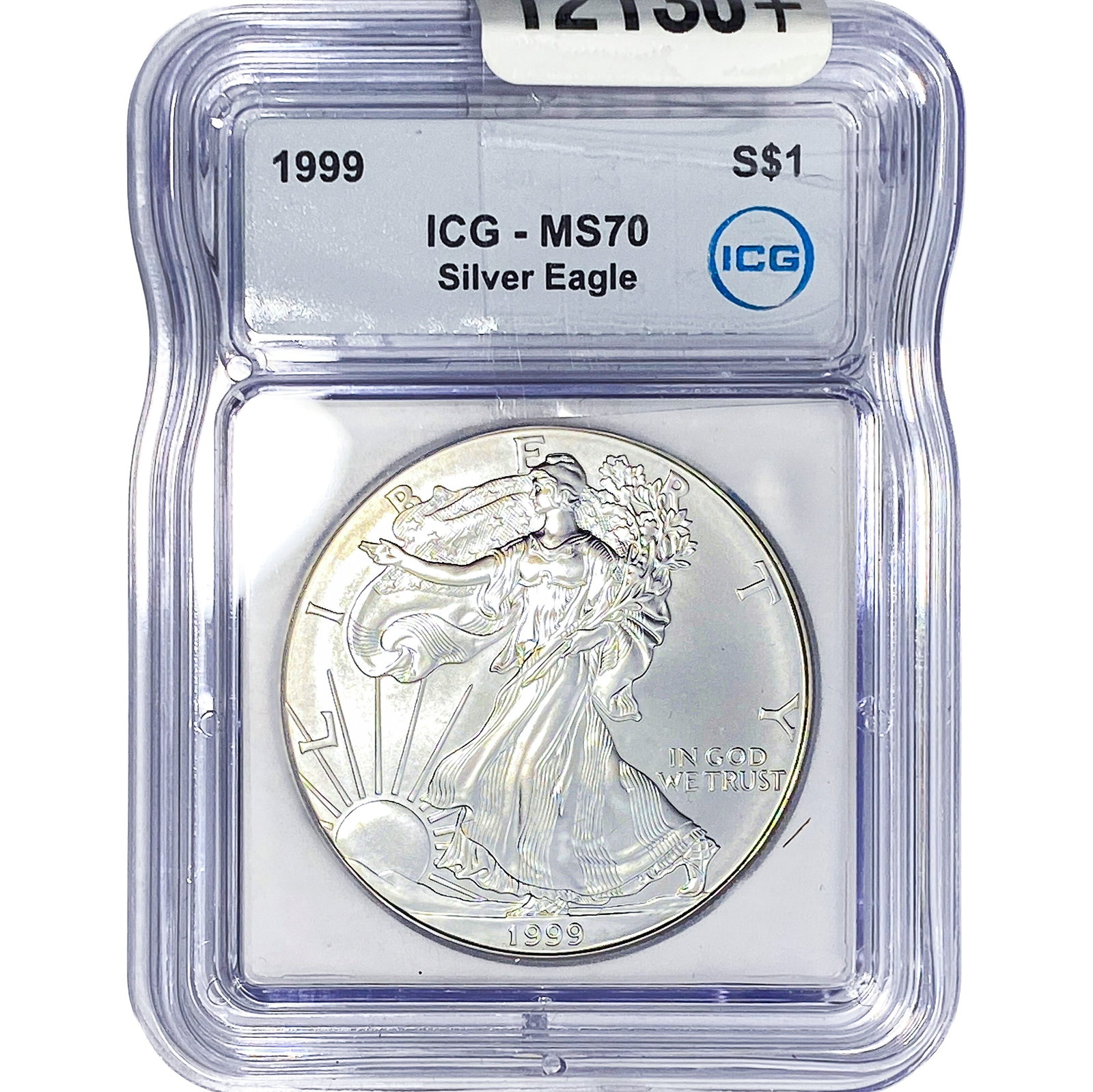 1999 Silver Eagle ICG MS70: 1999 Silver Eagle ICG MS70