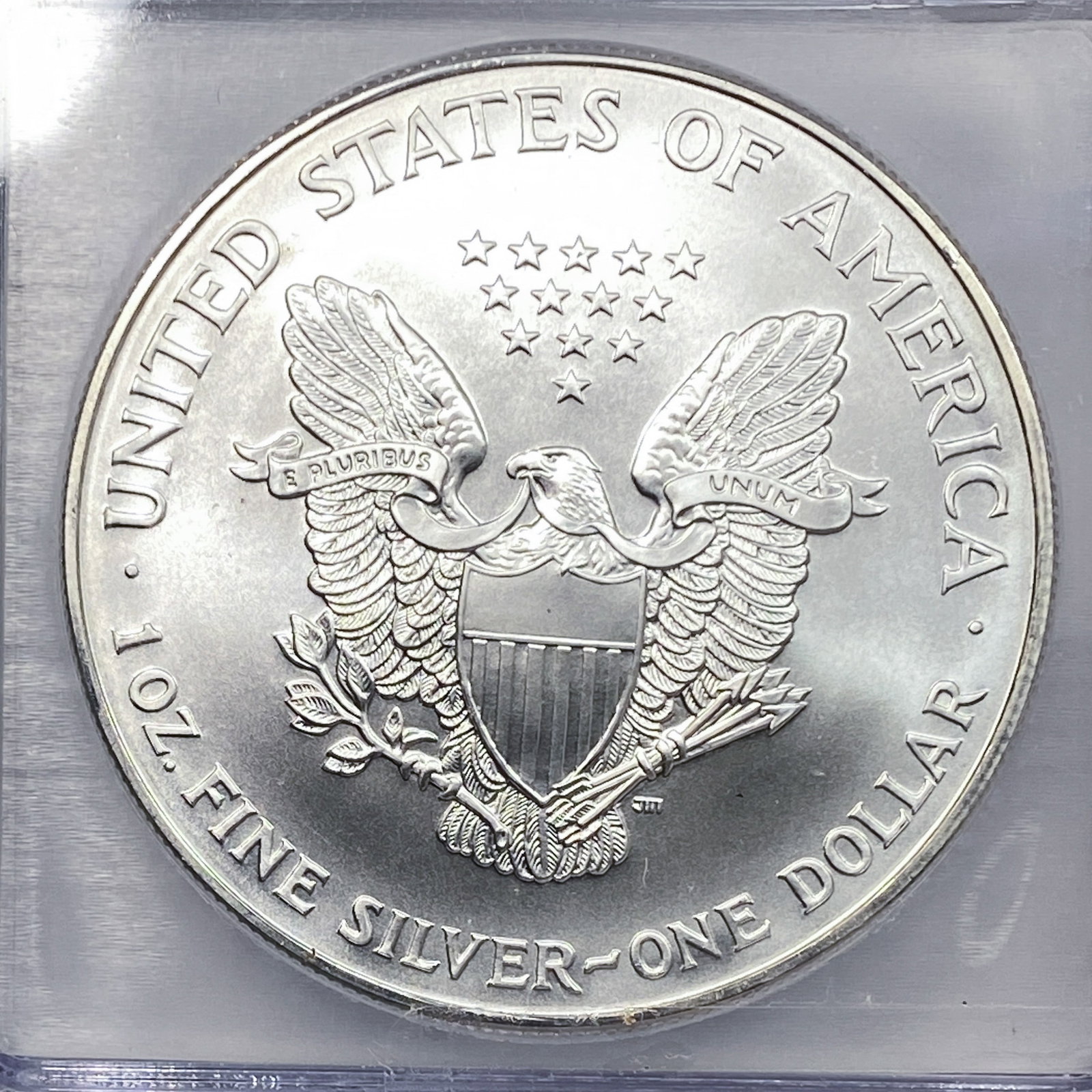 1999 Silver Eagle ICG MS70 - 4