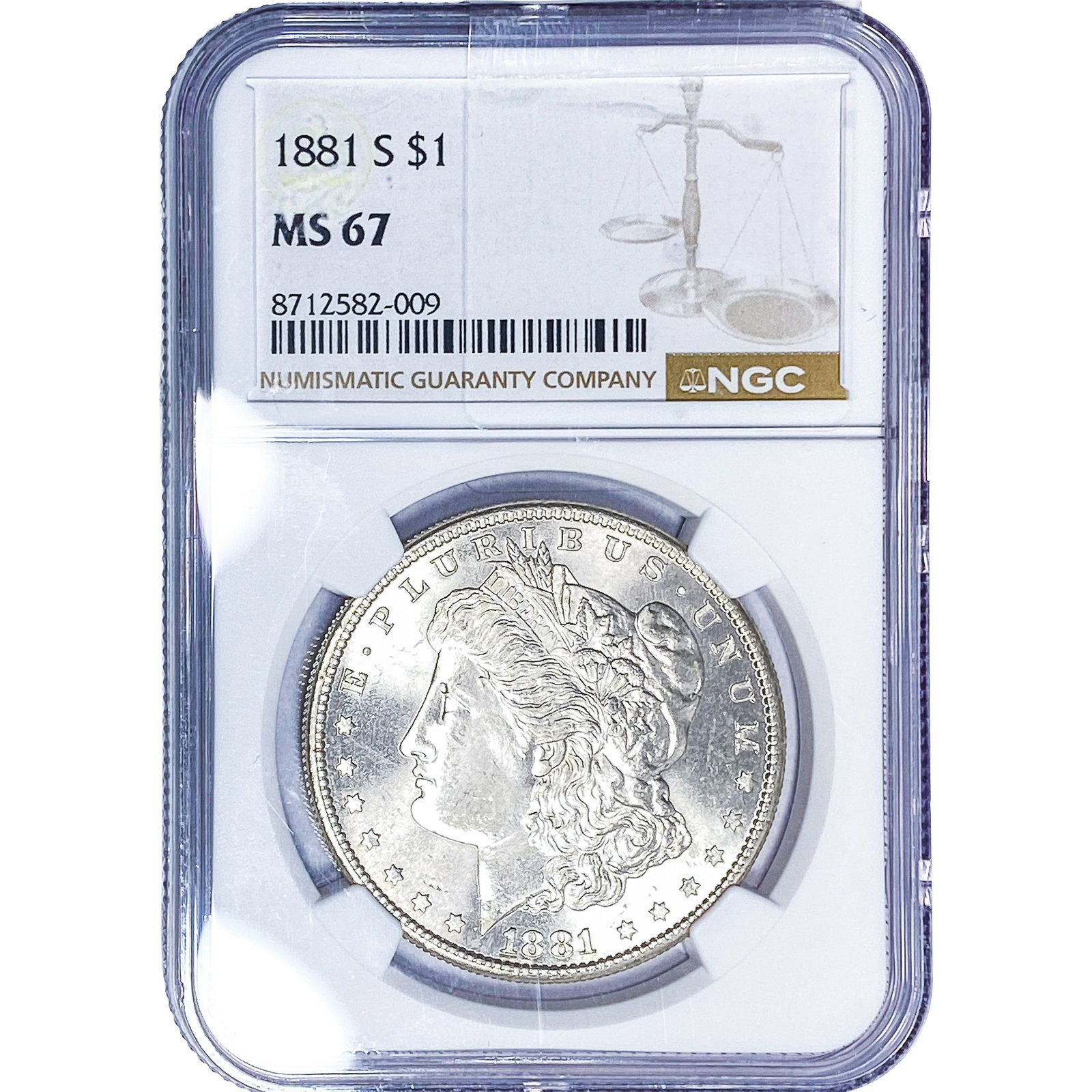 1881-S Morgan Silver Dollar NGC MS67 (1 of 4)