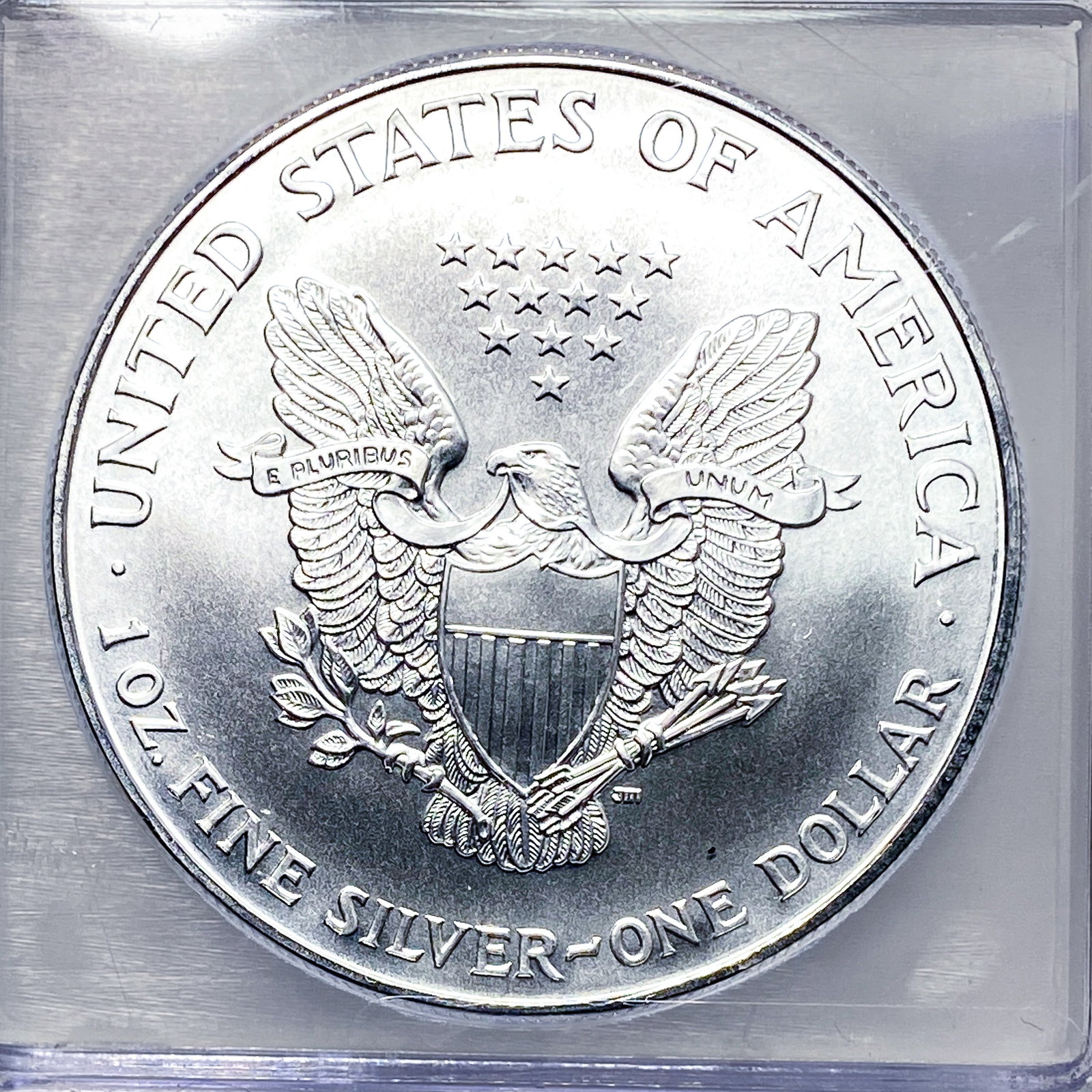 1999 Silver Eagle ICG MS70 - 4