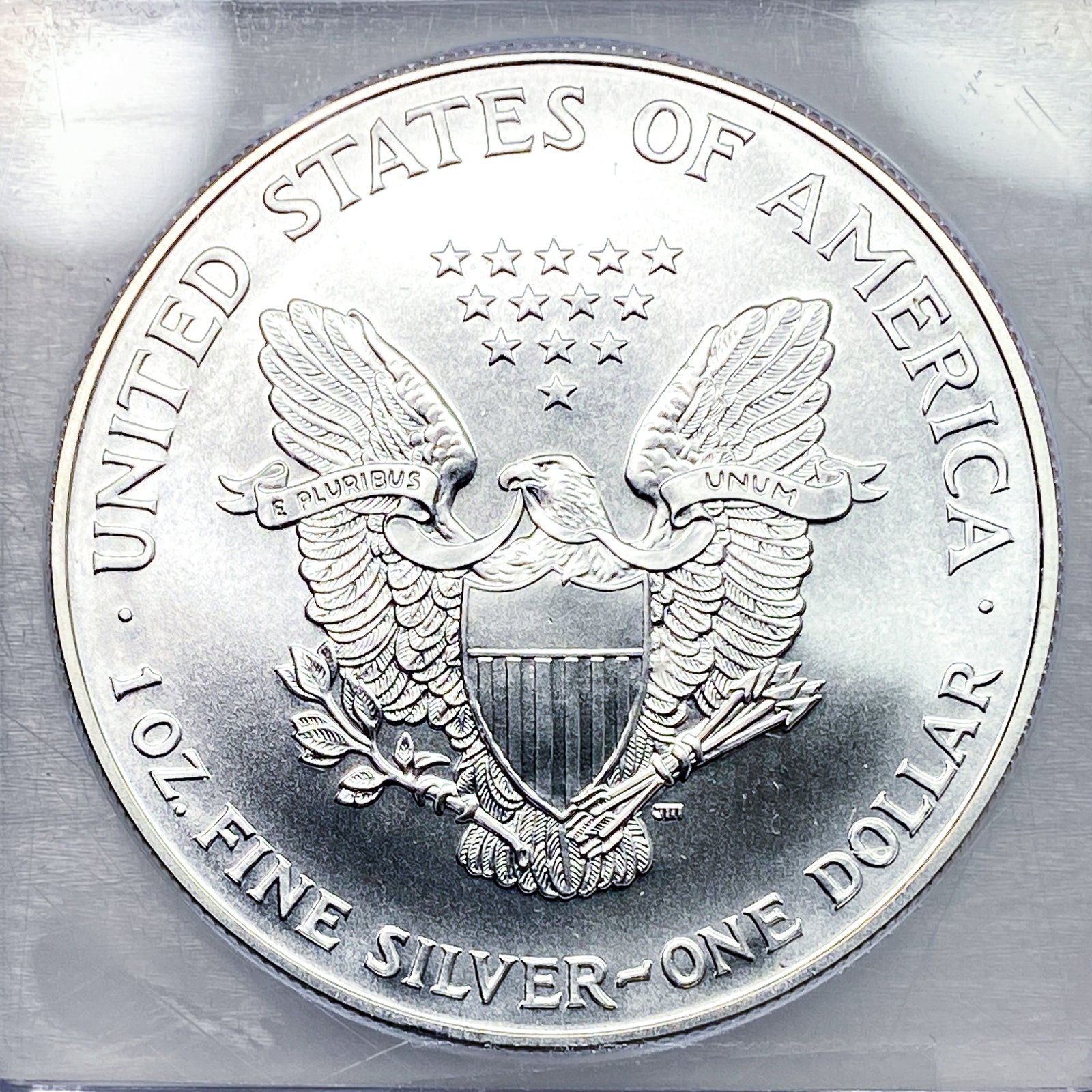 1999 Silver Eagle ICG MS70 - 4