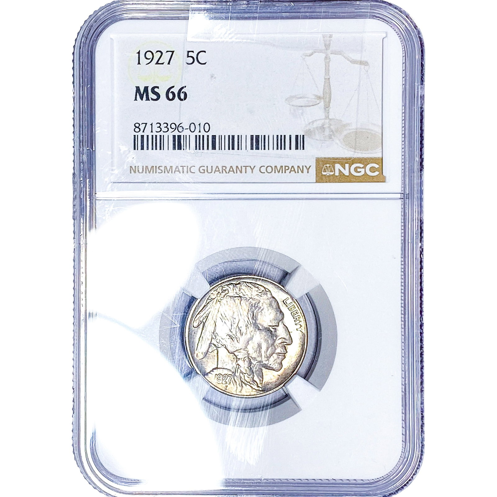 1927 Buffalo Nickel NGC MS66 (1 of 4)