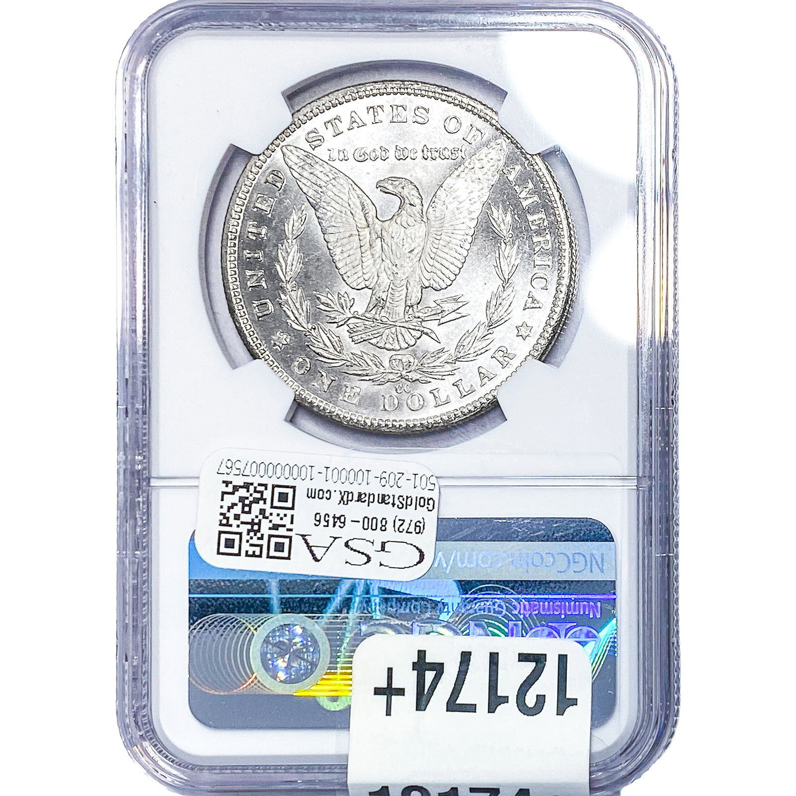 1999 Silver Eagle ICG MS70 - 2