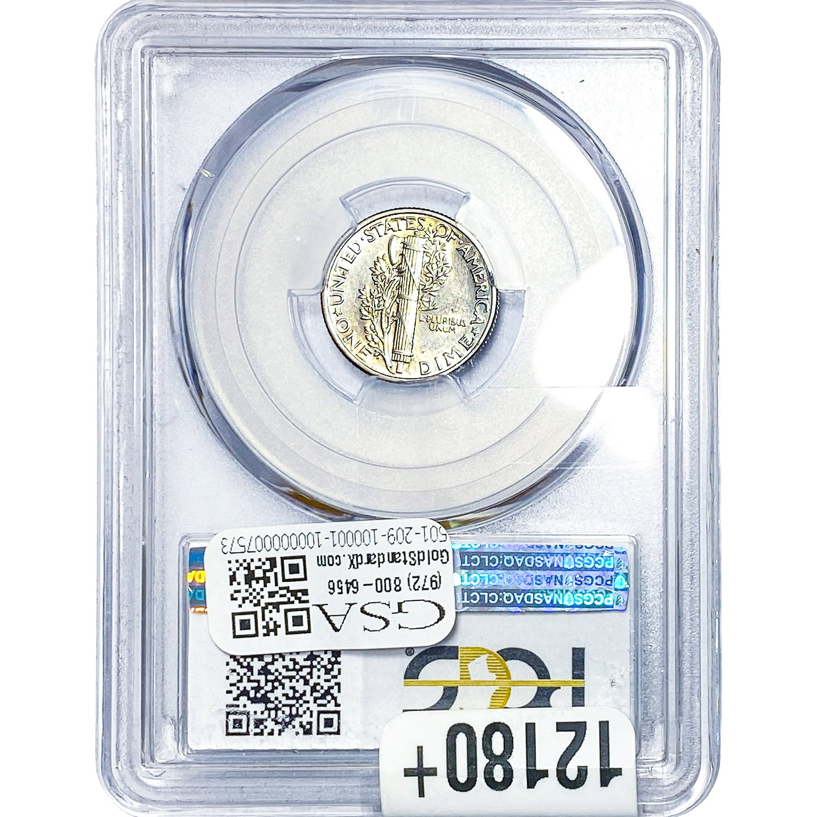 1999 Silver Eagle ICG MS70 - 2