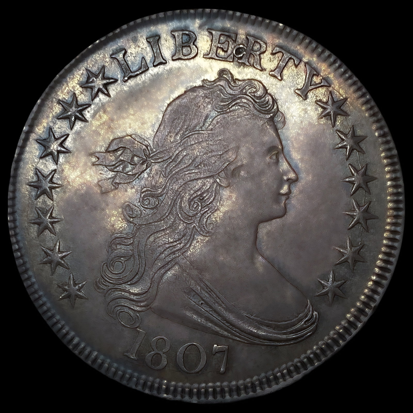 1807 Draped Bust Half Dollar (1 of 2)