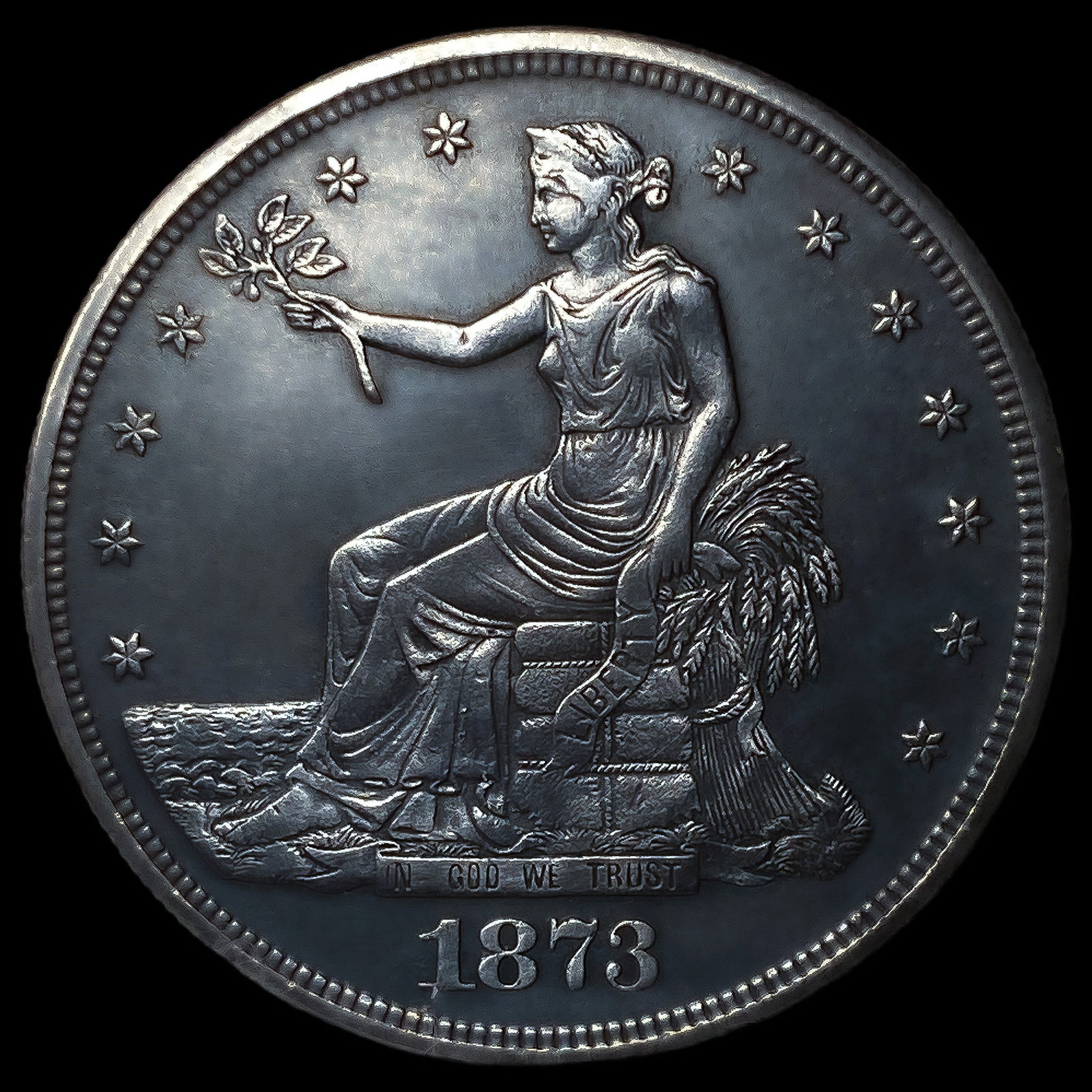 1873-CC Silver Trade Dollar (1 of 2)