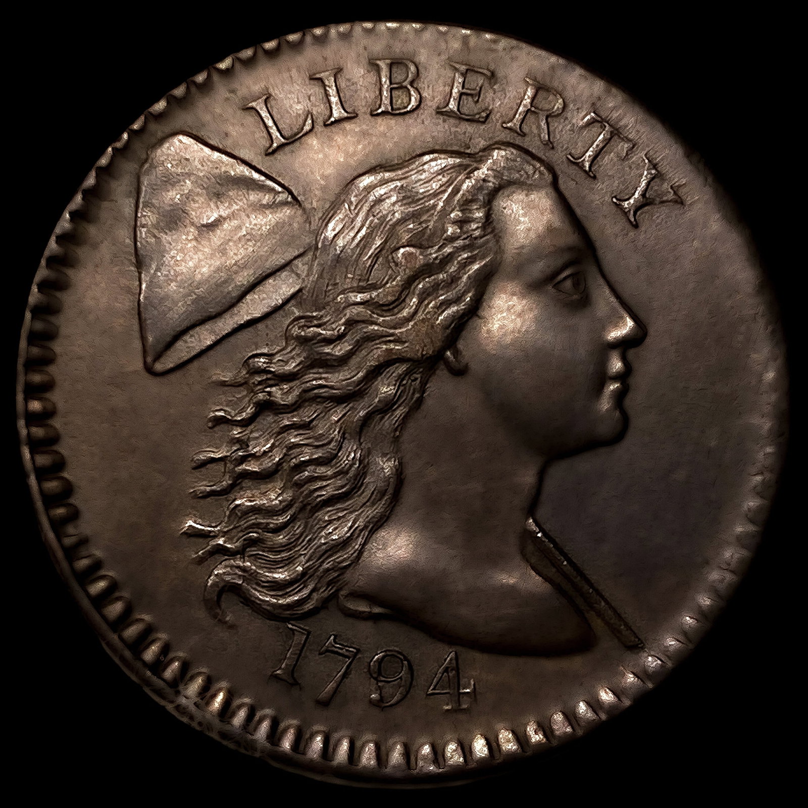 1794 Liberty Cap Large Cent (1 of 2)