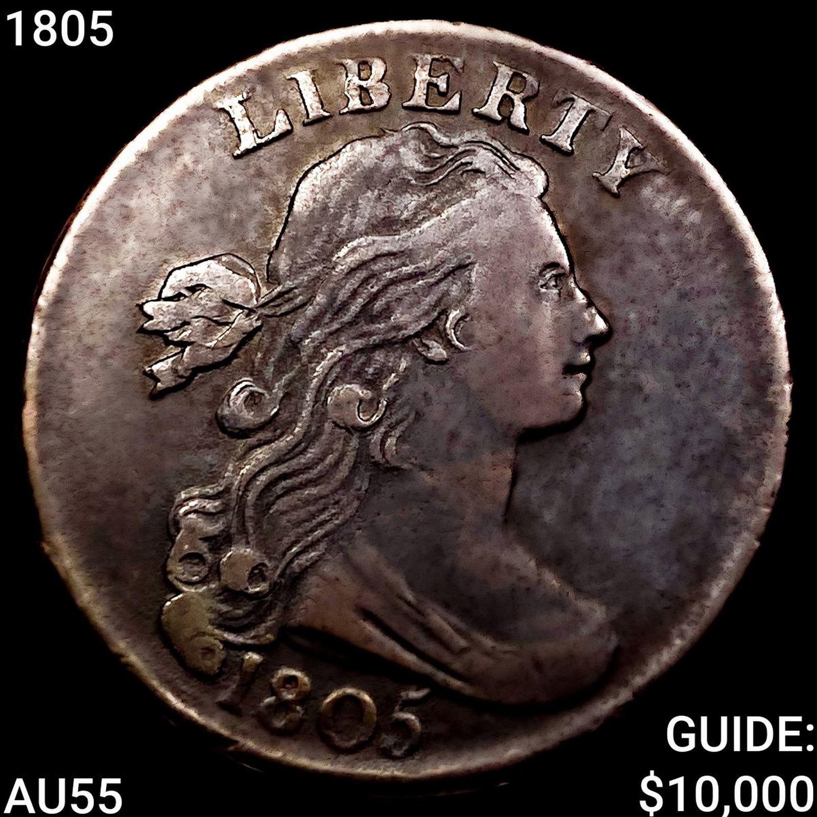 1805 Draped Bust Large Cent HIGH GRADE (1 of 2)