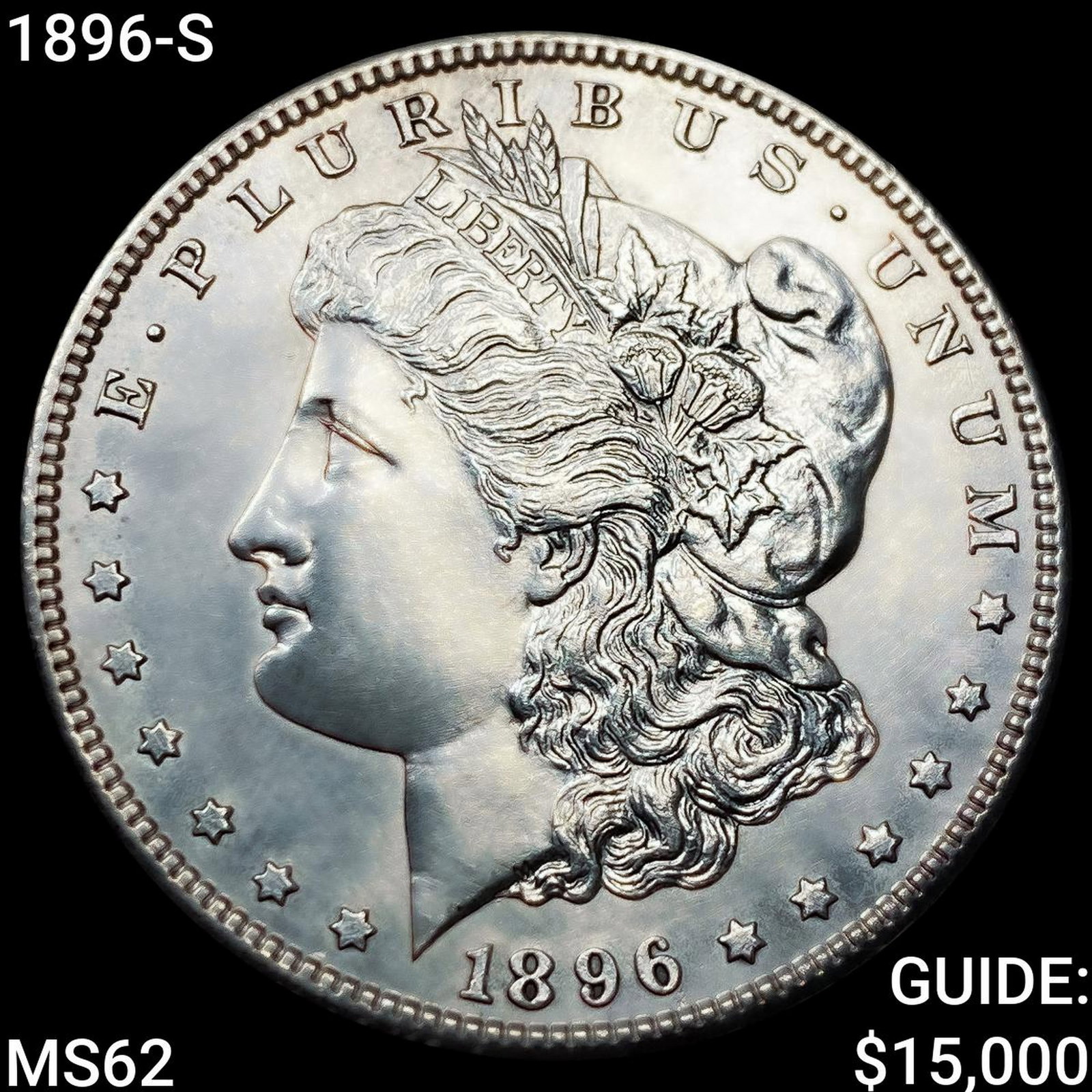 1896-S Morgan Silver Dollar UNCIRCULATED (1 of 2)