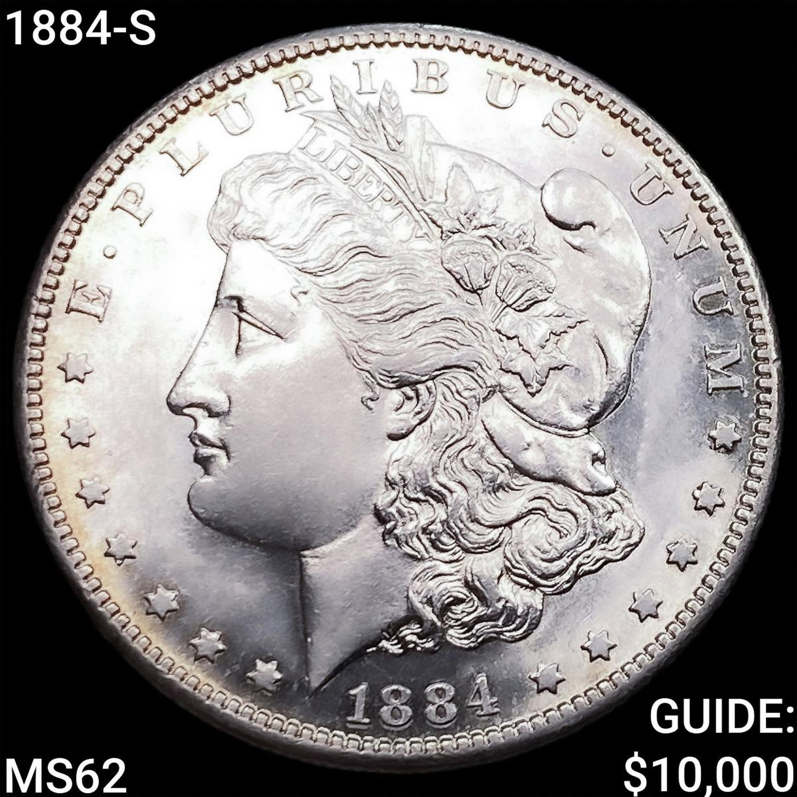 1884-S Morgan Silver Dollar UNCIRCULATED (1 of 2)