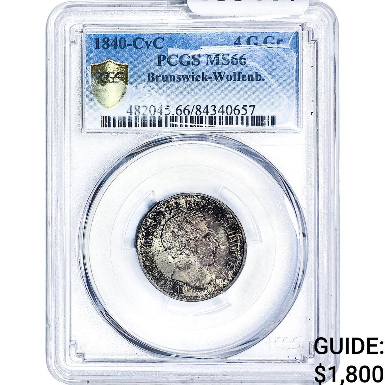 1840-CvC 4 G.GR Brunswick-Wolfenb. PCGS MS66 (1 of 4)