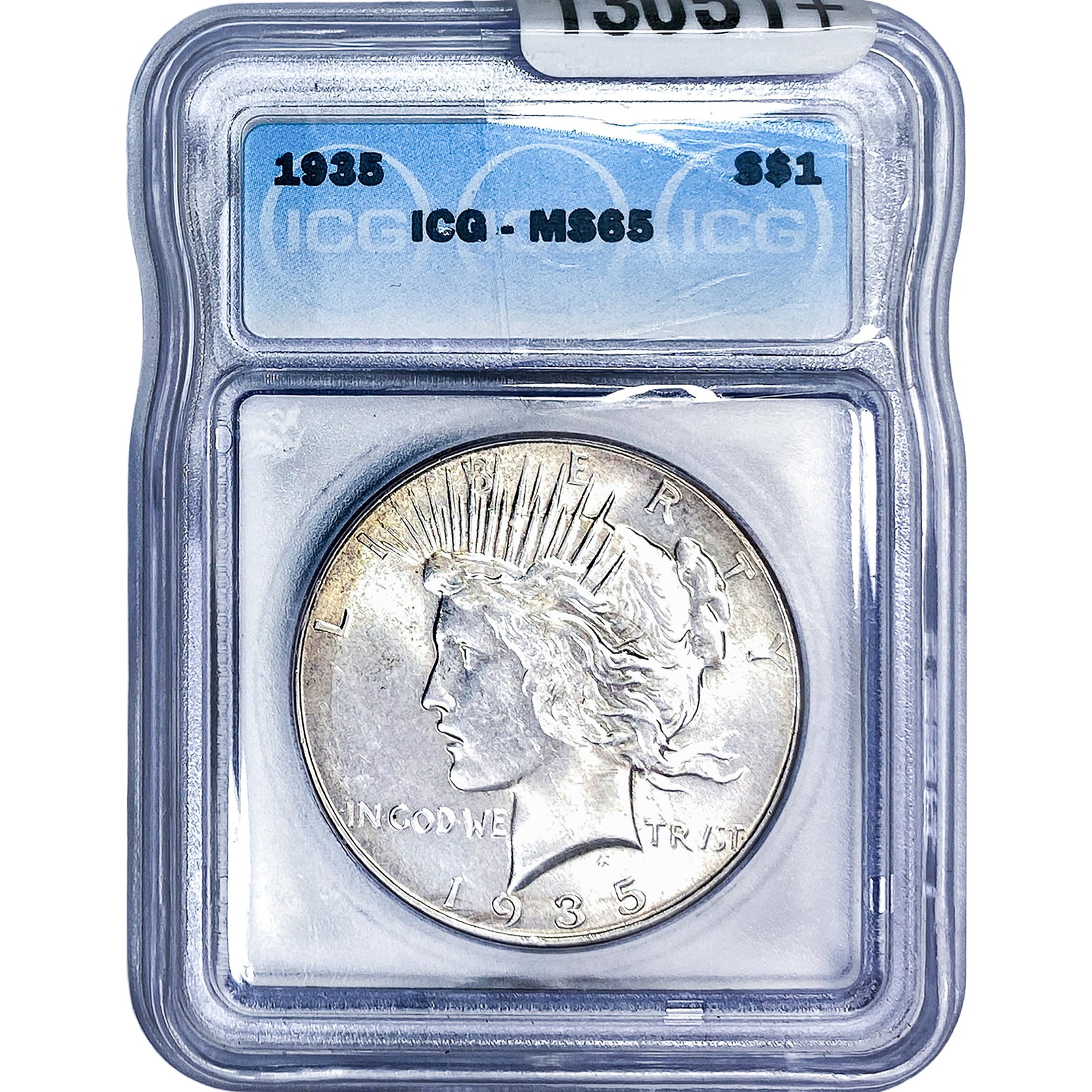 1935 Silver Peace Dollar ICG MS65 (1 of 4)