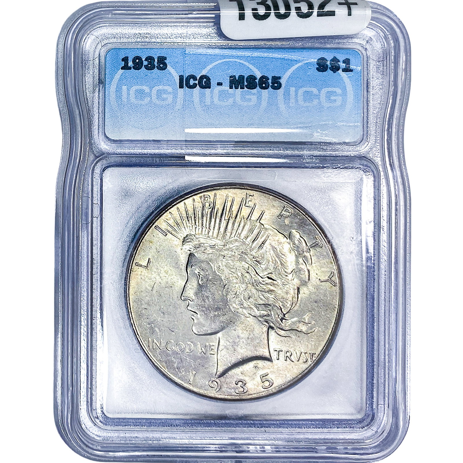 1935 Silver Peace Dollar ICG MS65 (1 of 4)