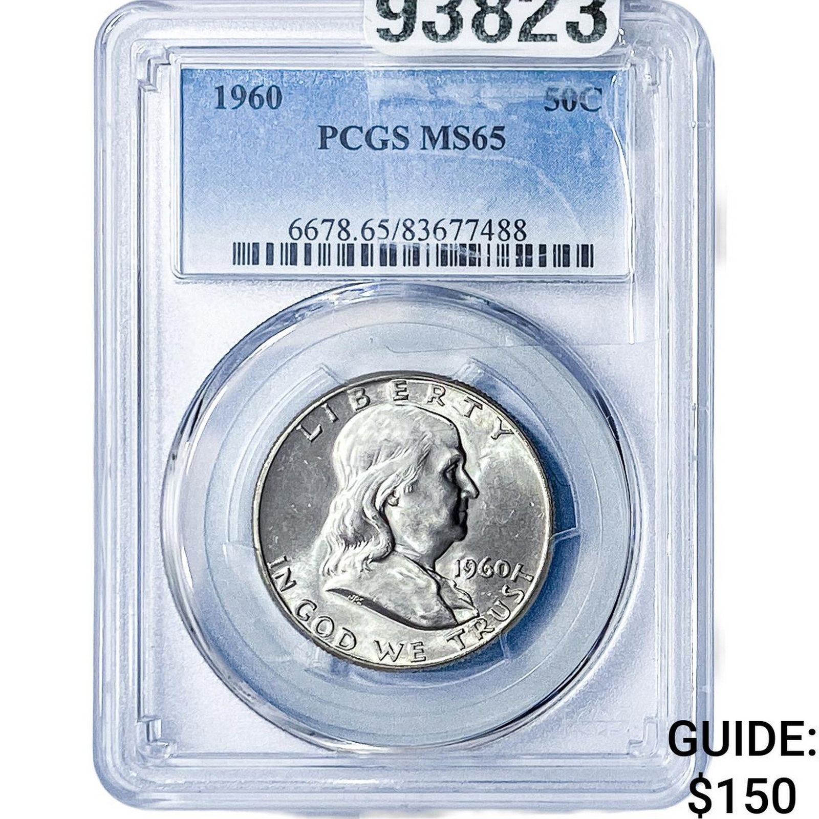 1960 Franklin Half Dollar PCGS MS65 (1 of 2)