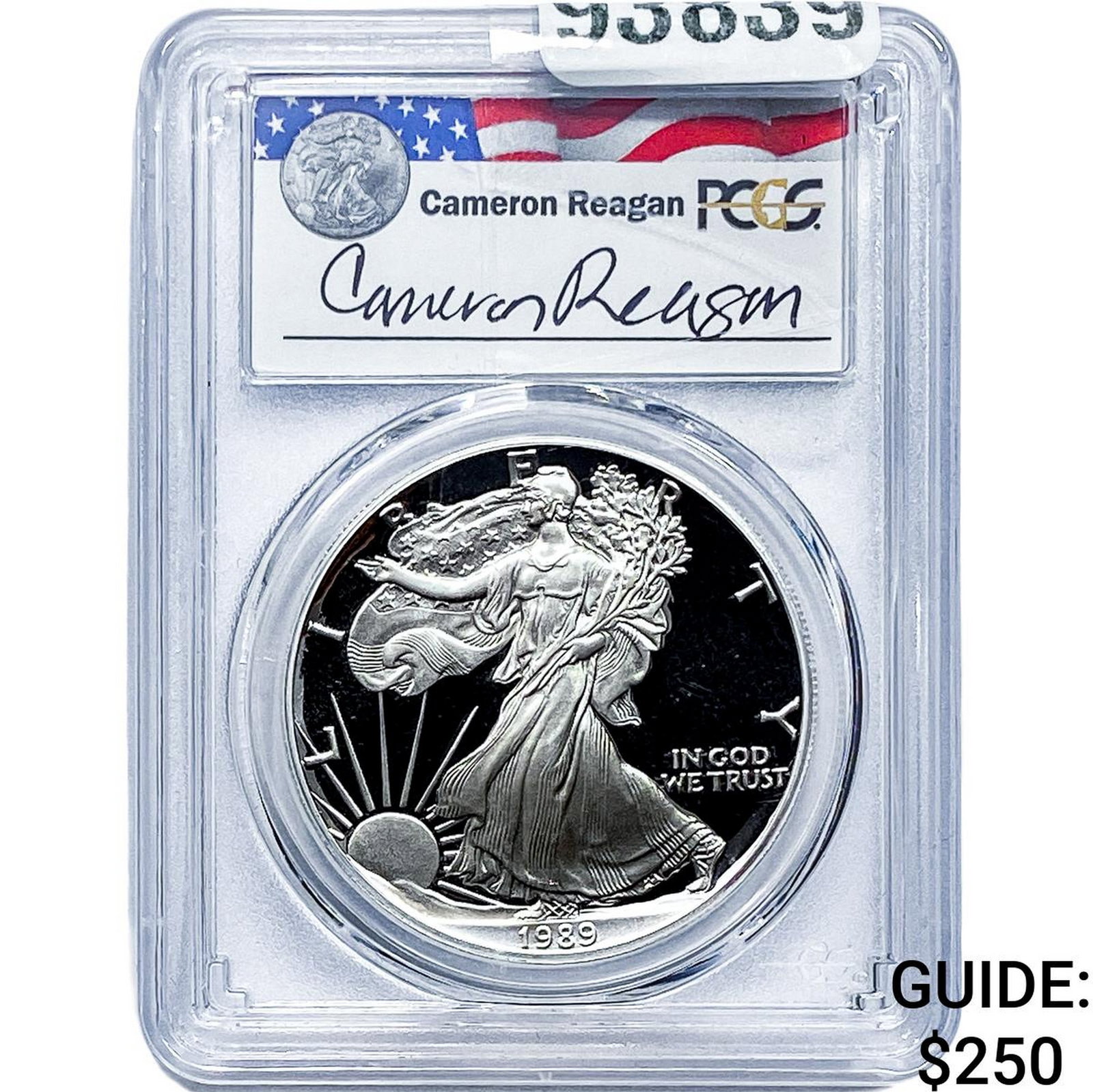 1989-S Silver Eagle PCGS PR69 DCAM (1 of 2)