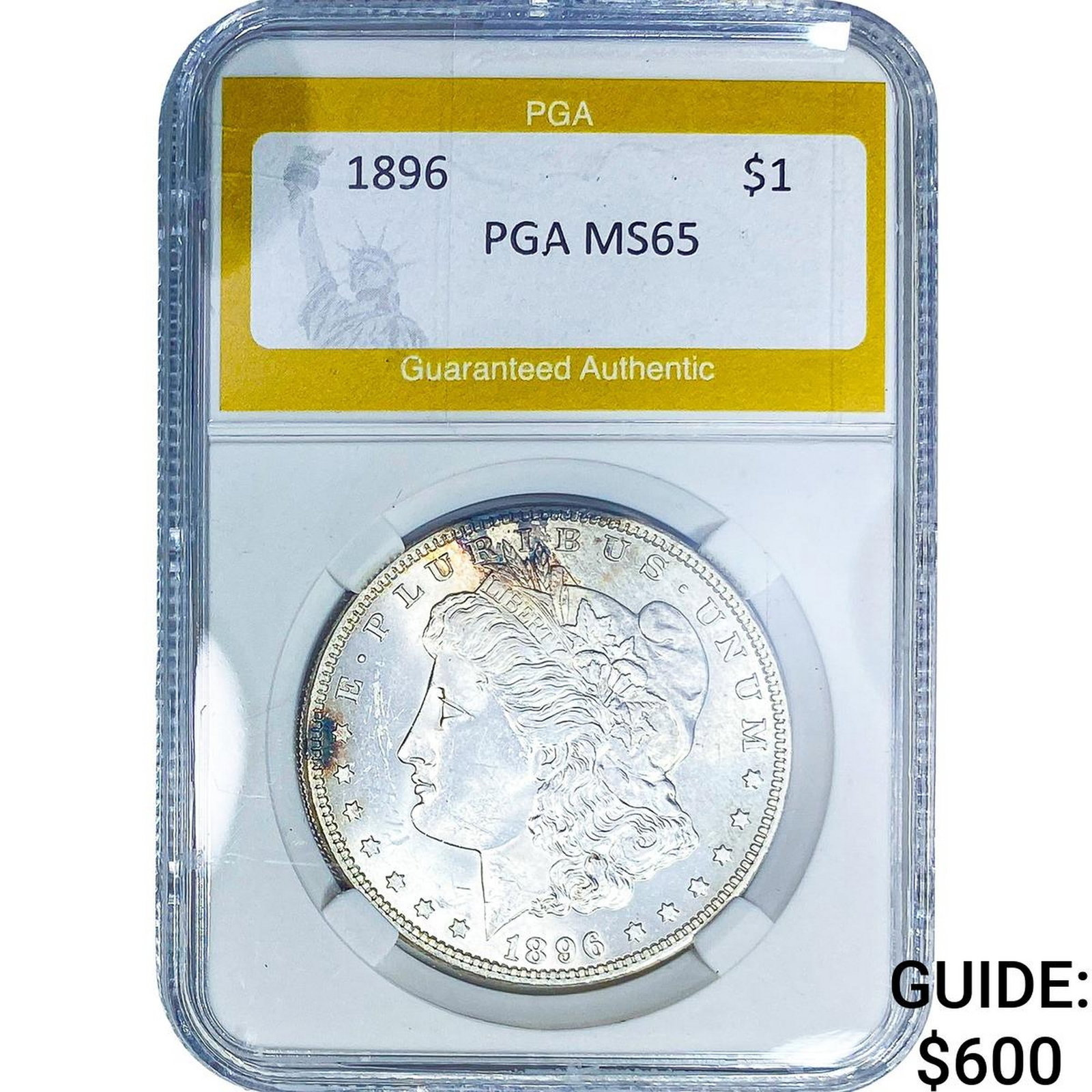 1896 Morgan Silver Dollar PGA MS65 (1 of 2)