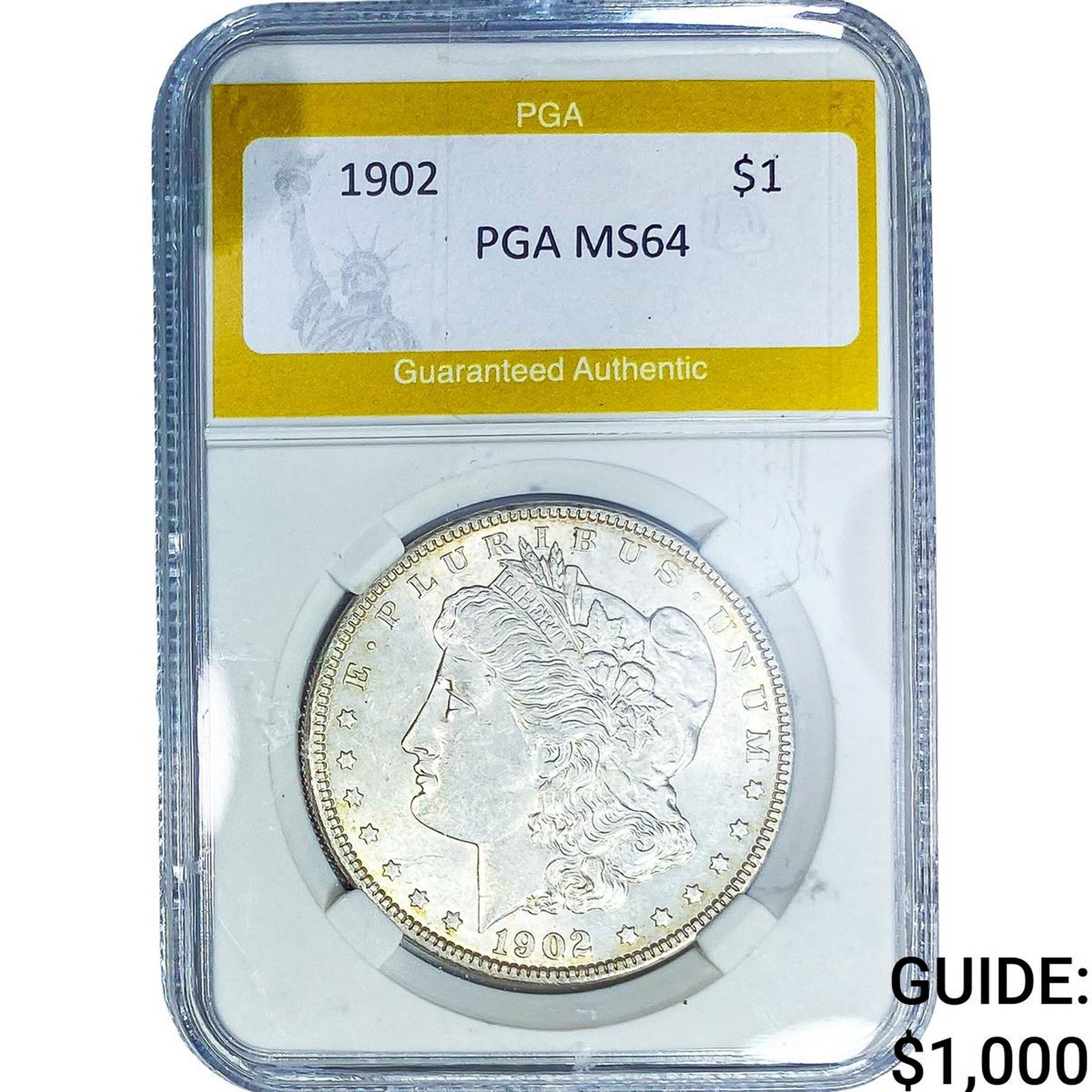 1902 Morgan Silver Dollar PGA MS64 (1 of 2)