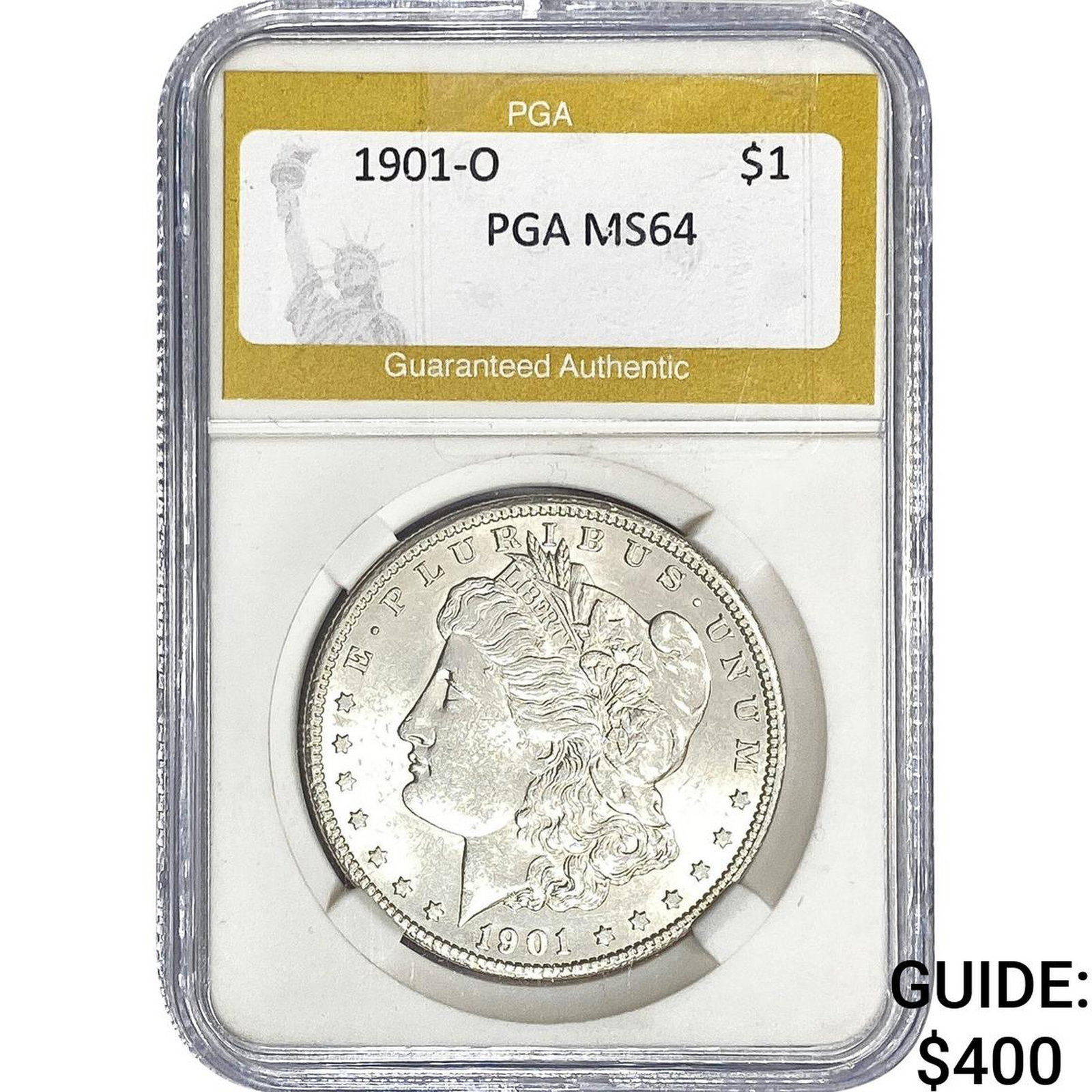 1901-O Morgan Silver Dollar PGA MS64 (1 of 2)