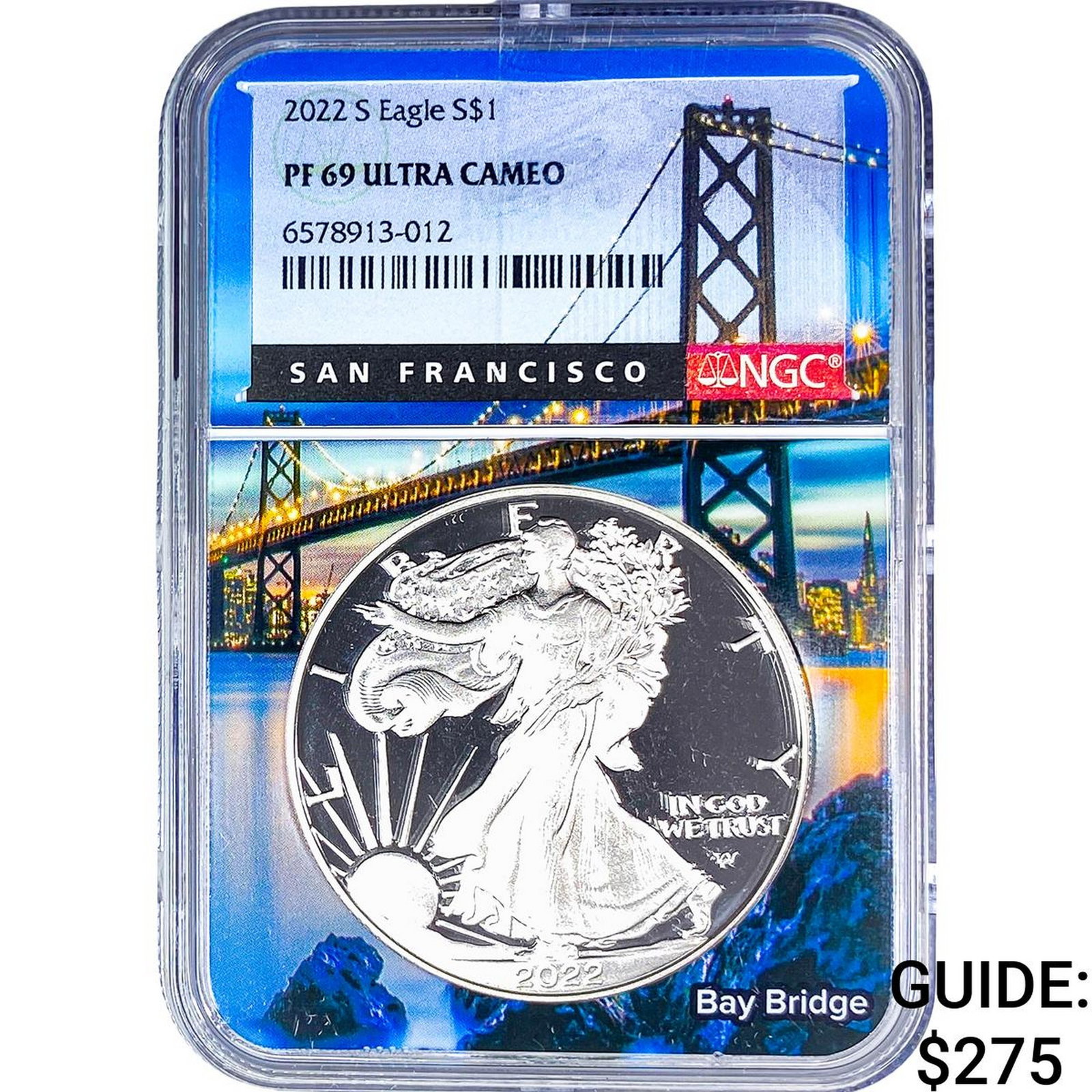 2022-S Silver Eagle NGC PF69 Ultra Cameo (1 of 2)
