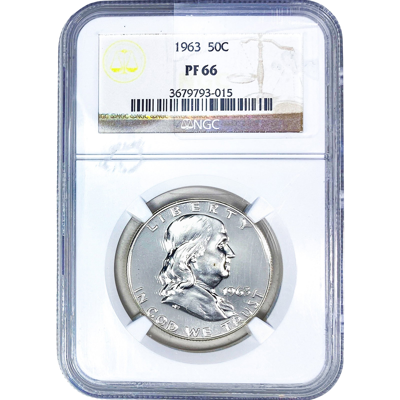 1963 Franklin Half Dollar NGC PF66 (1 of 2)