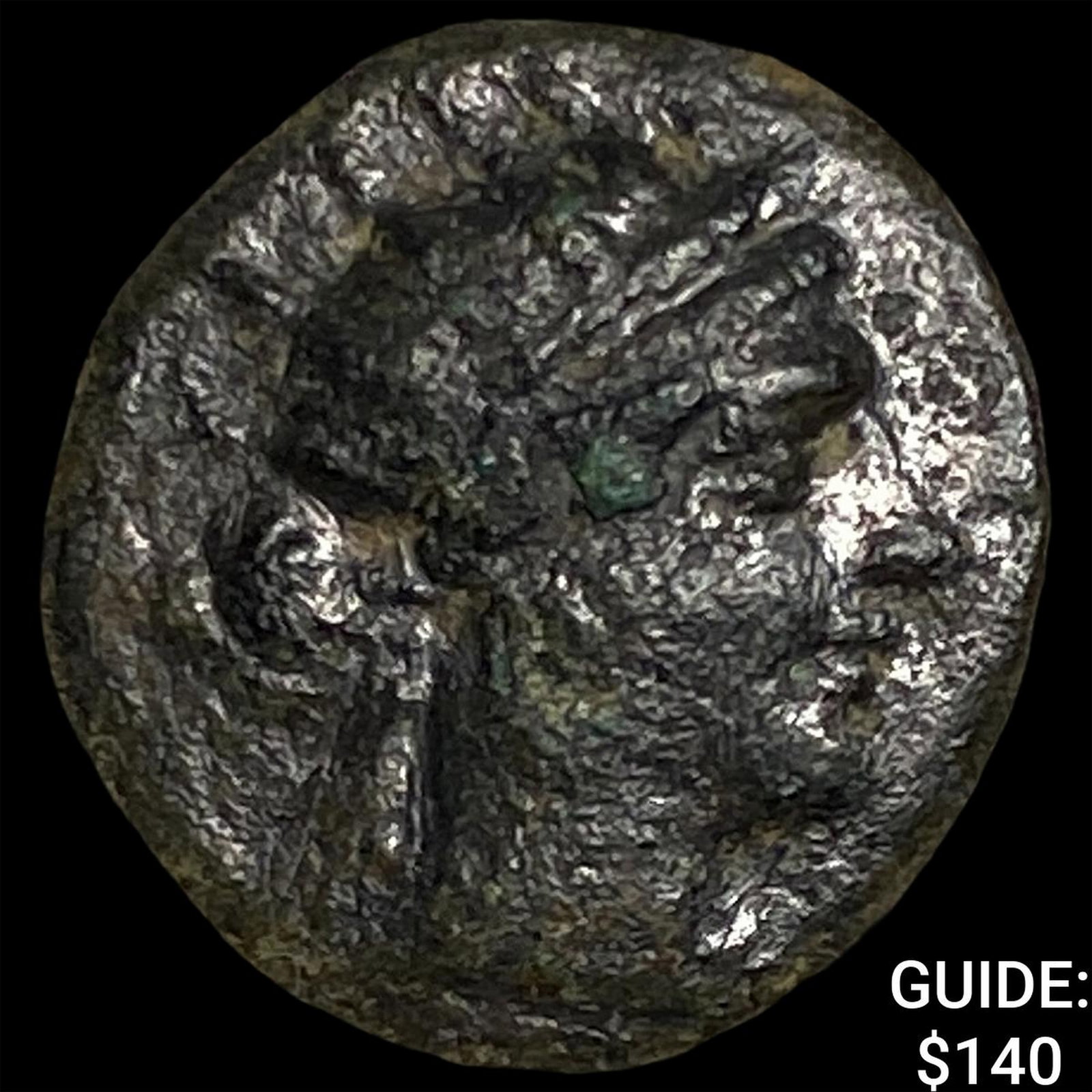 Islands off of Caria, Rhodes 304-166 Bronze AE 12 (1 of 2)