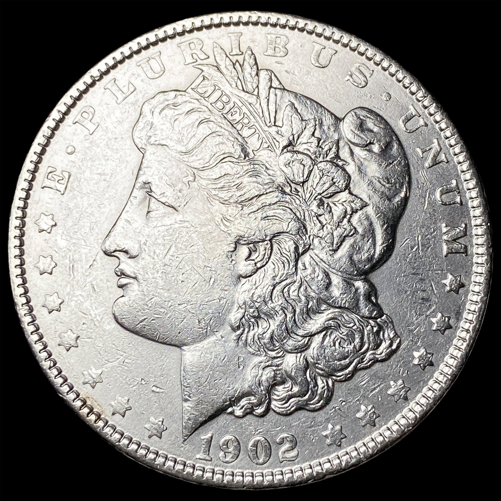 1902 Morgan Silver Dollar CLOSELY UNCIRCULATED (1 of 2)