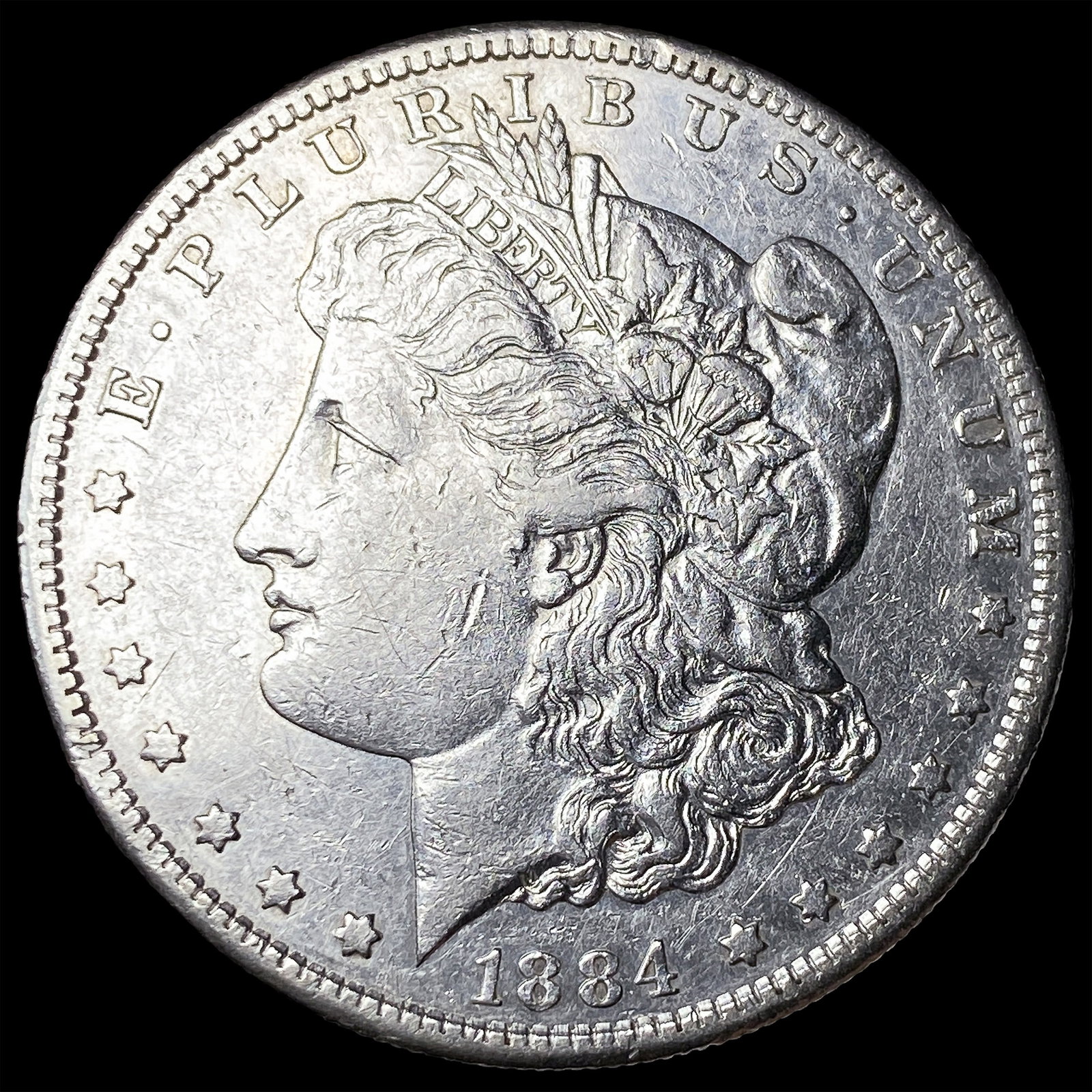 1884-S Silver Morgan Dollar HIGH GRADE (1 of 2)