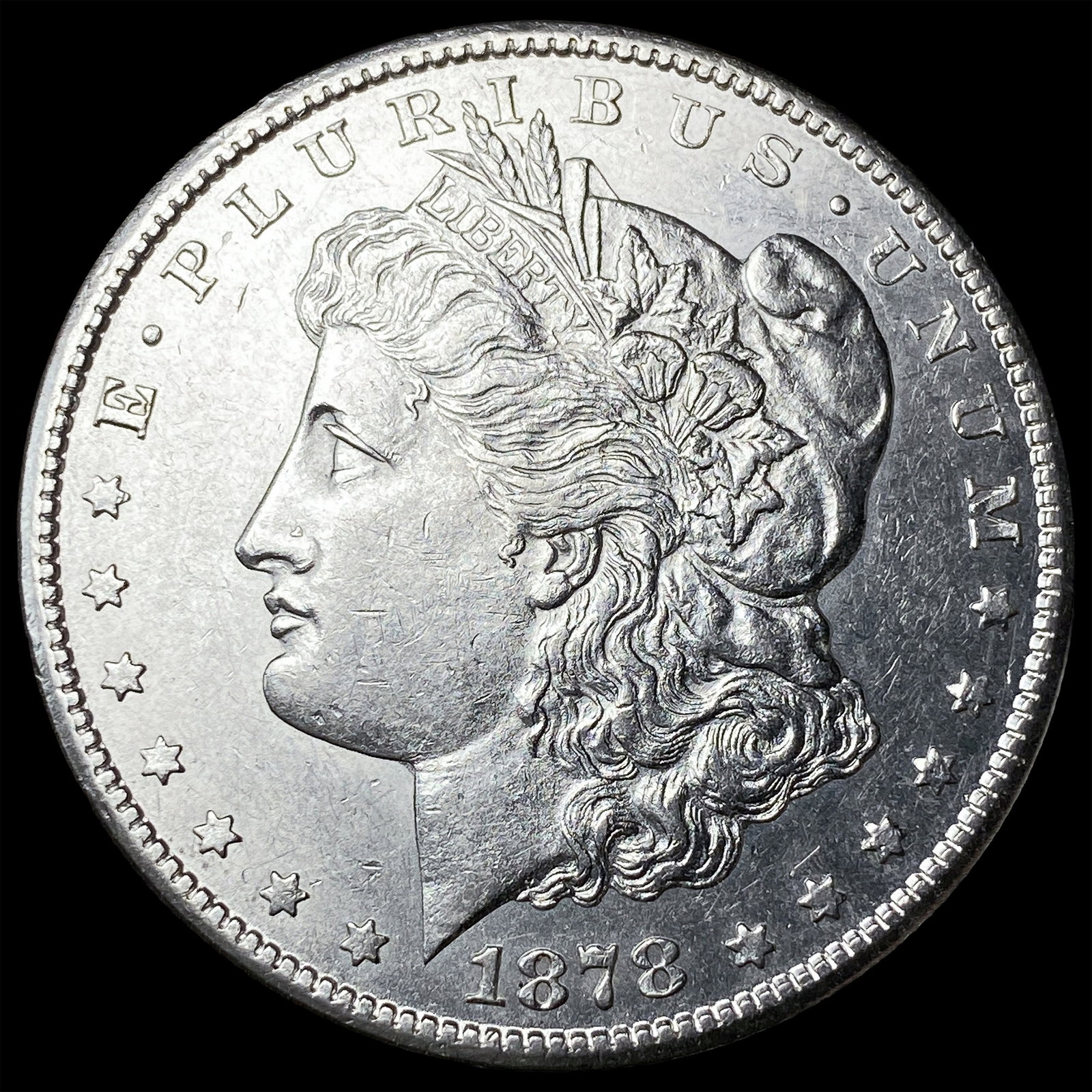 1878-CC Silver Morgan Dollar CHOICE AU (1 of 2)
