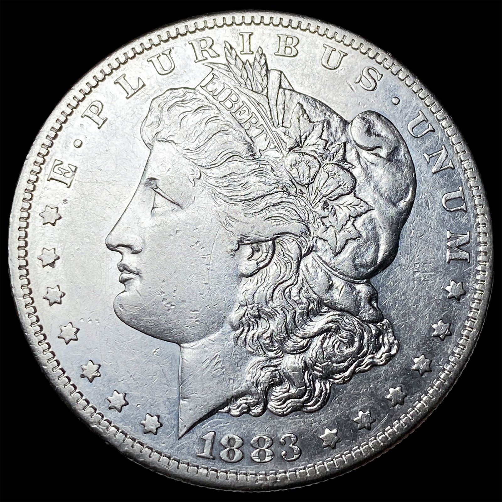 1883-S Silver Morgan Dollar CLOSELY UNCIRCULATED (1 of 2)