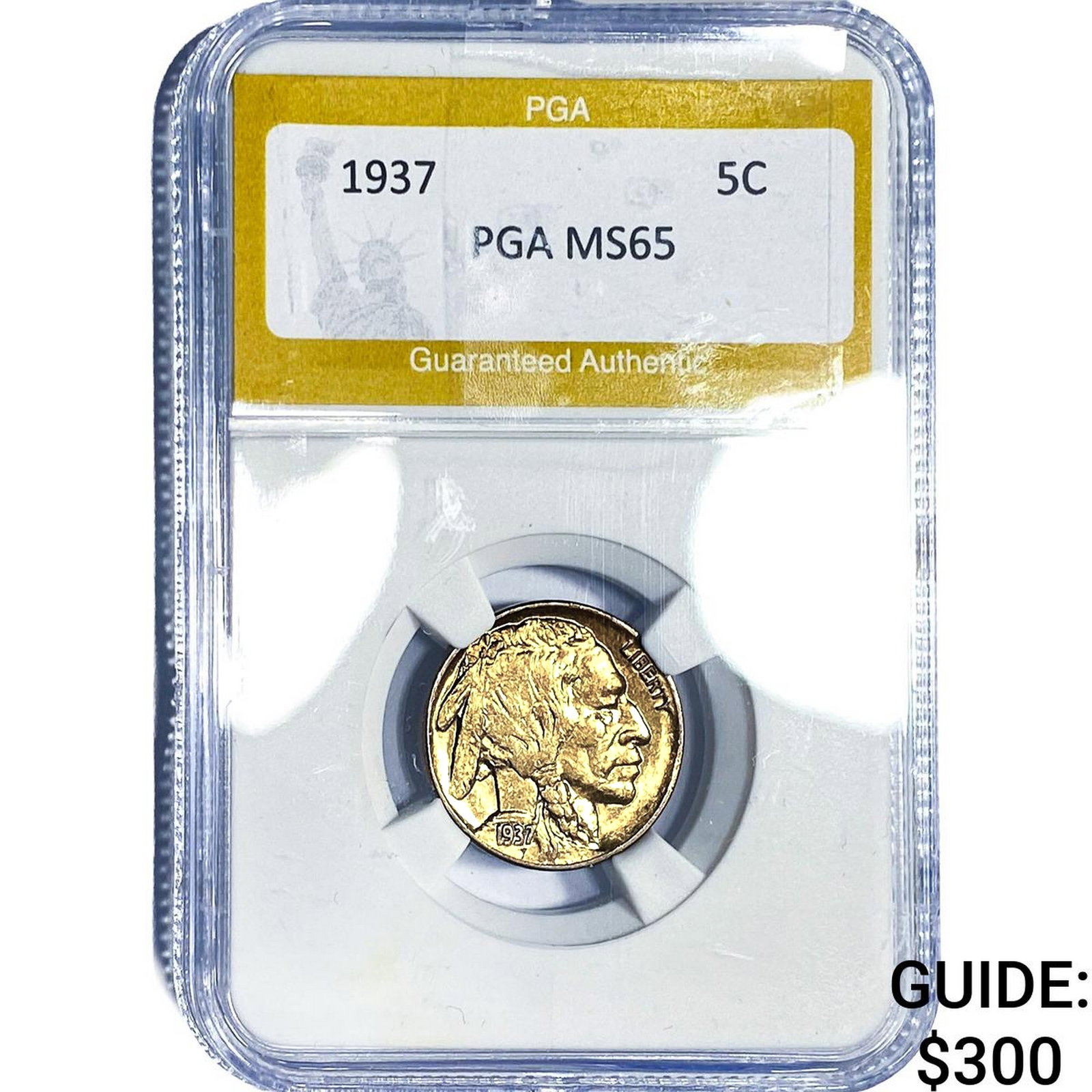 1937 Buffalo Nickel PGA MS65 (1 of 2)