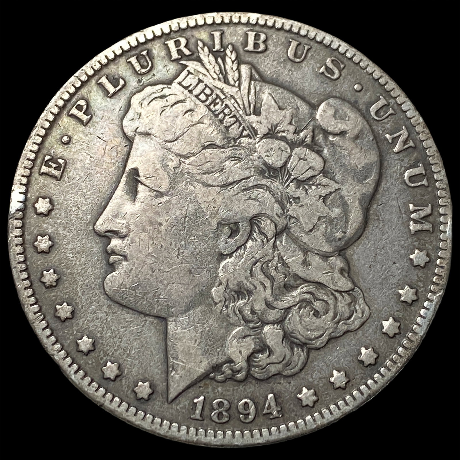 1894-O Silver Morgan Dollar NEARLY UNCIRCULATED (1 of 2)