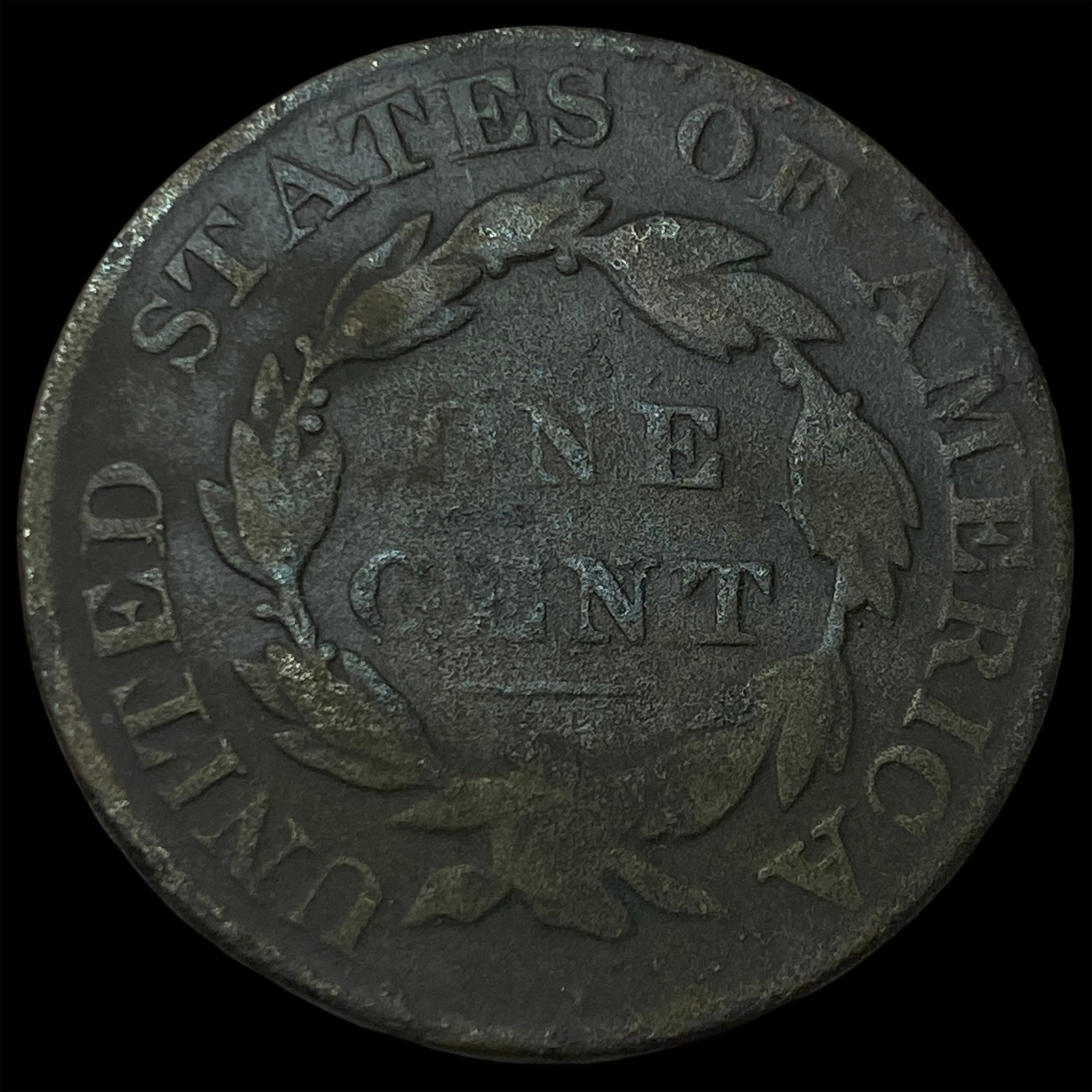 1828 Large Cent NICELY CIRCULATED - 2