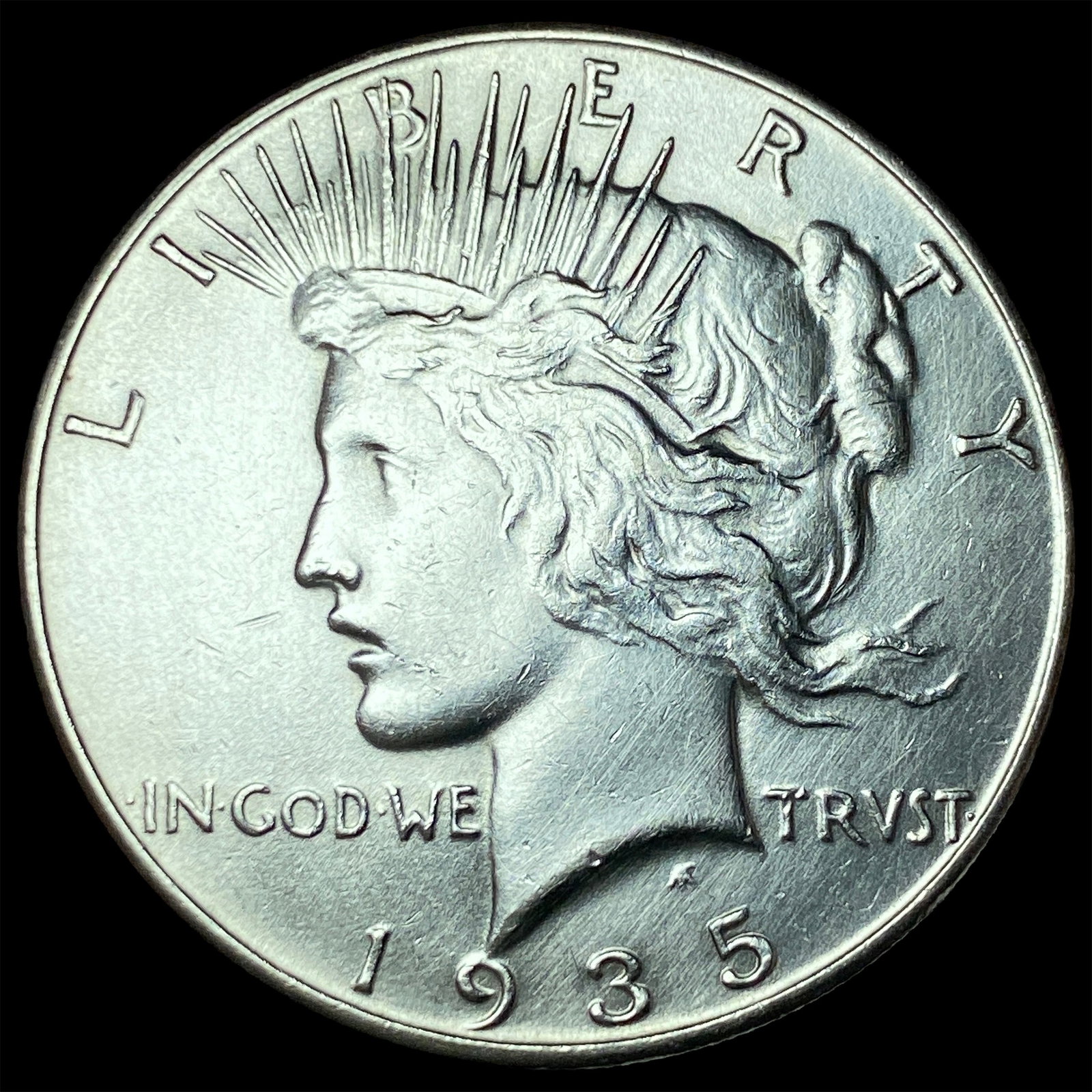 1935 Silver Peace Dollar UNCIRCULATED: 1935 Silver Peace Dollar UNCIRCULATED