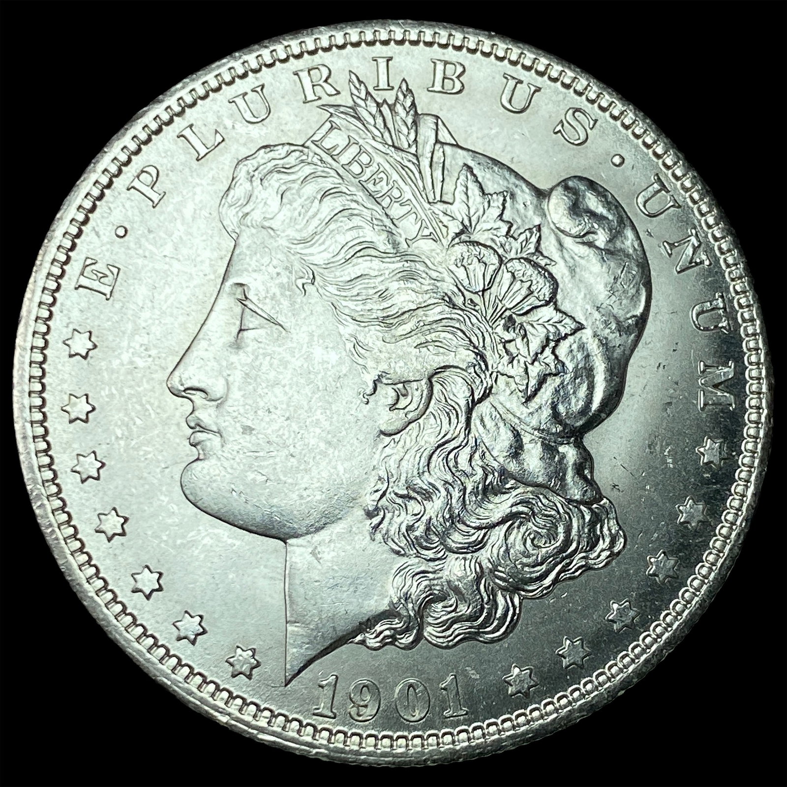 1901-O Silver Morgan Dollar UNCIRCULATED: 1901-O Silver Morgan Dollar UNCIRCULATED