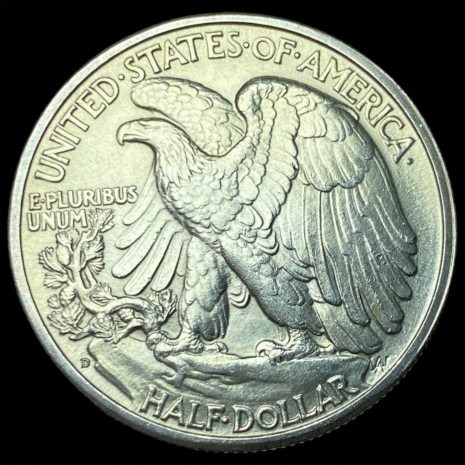 1946-D Silver Half Dollar UNCIRCULATED - 2
