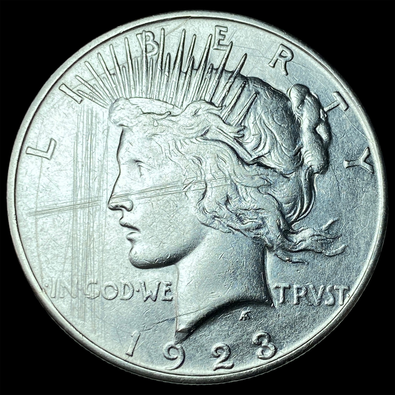 1923 Peace Silver Dollar HIGH GRADE (1 of 2)