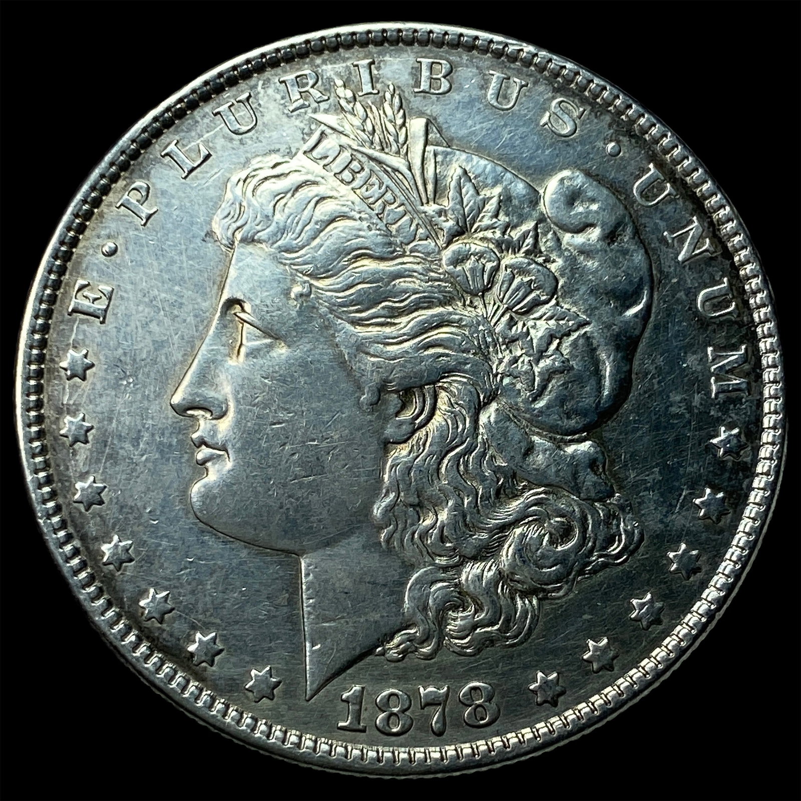 1878 Silver Morgan Dollar CHOICE AU (1 of 2)