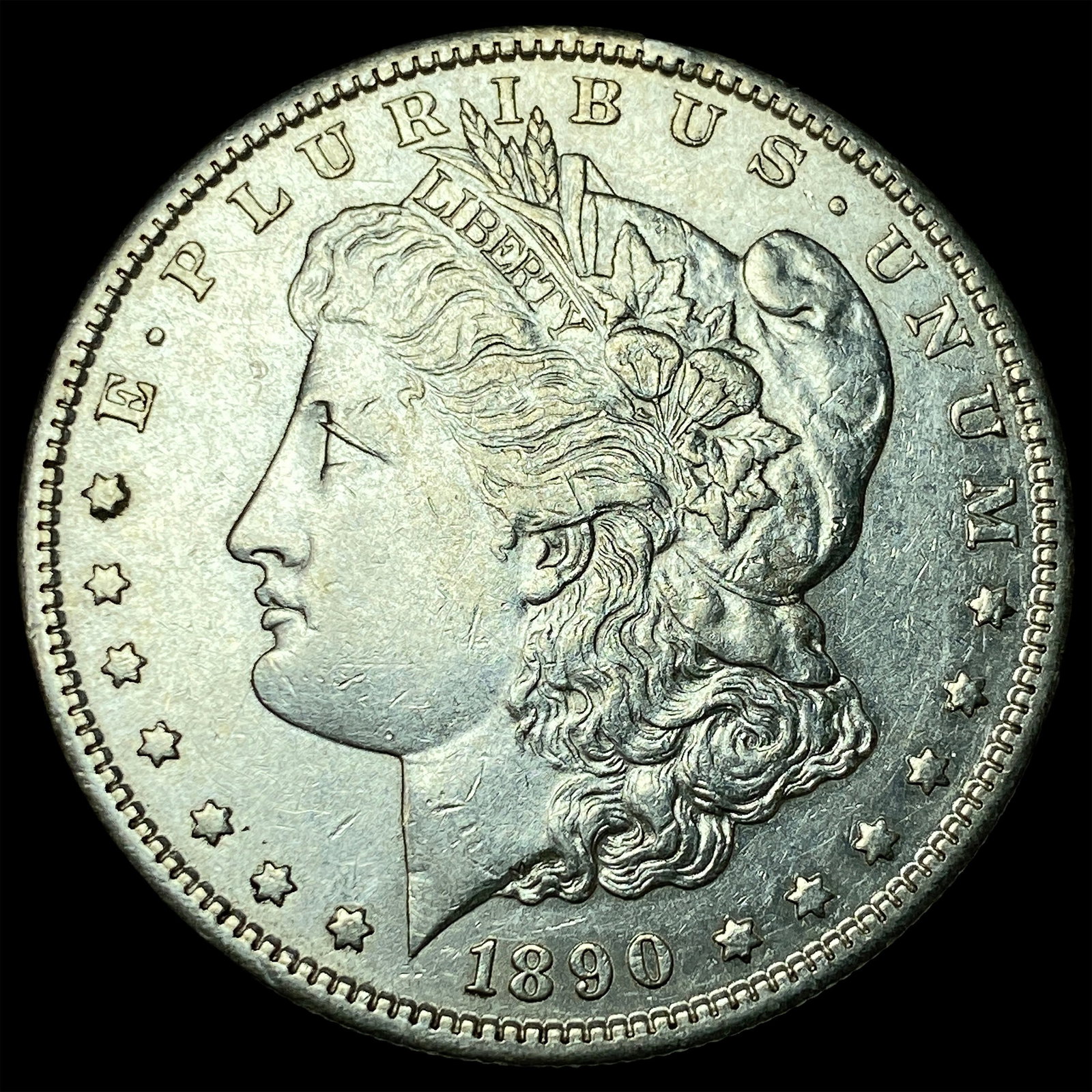1890-S Silver Morgan Dollar UNCIRCULATED: 1890-S Silver Morgan Dollar UNCIRCULATED