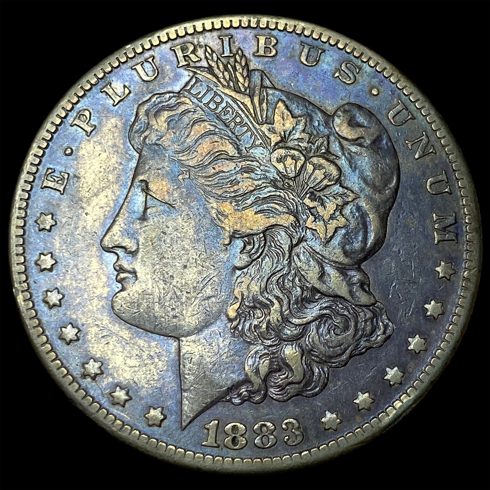 1883-S Silver Morgan Dollar NEARLY UNCIRCULATED: 1883-S Silver Morgan Dollar NEARLY UNCIRCULATED