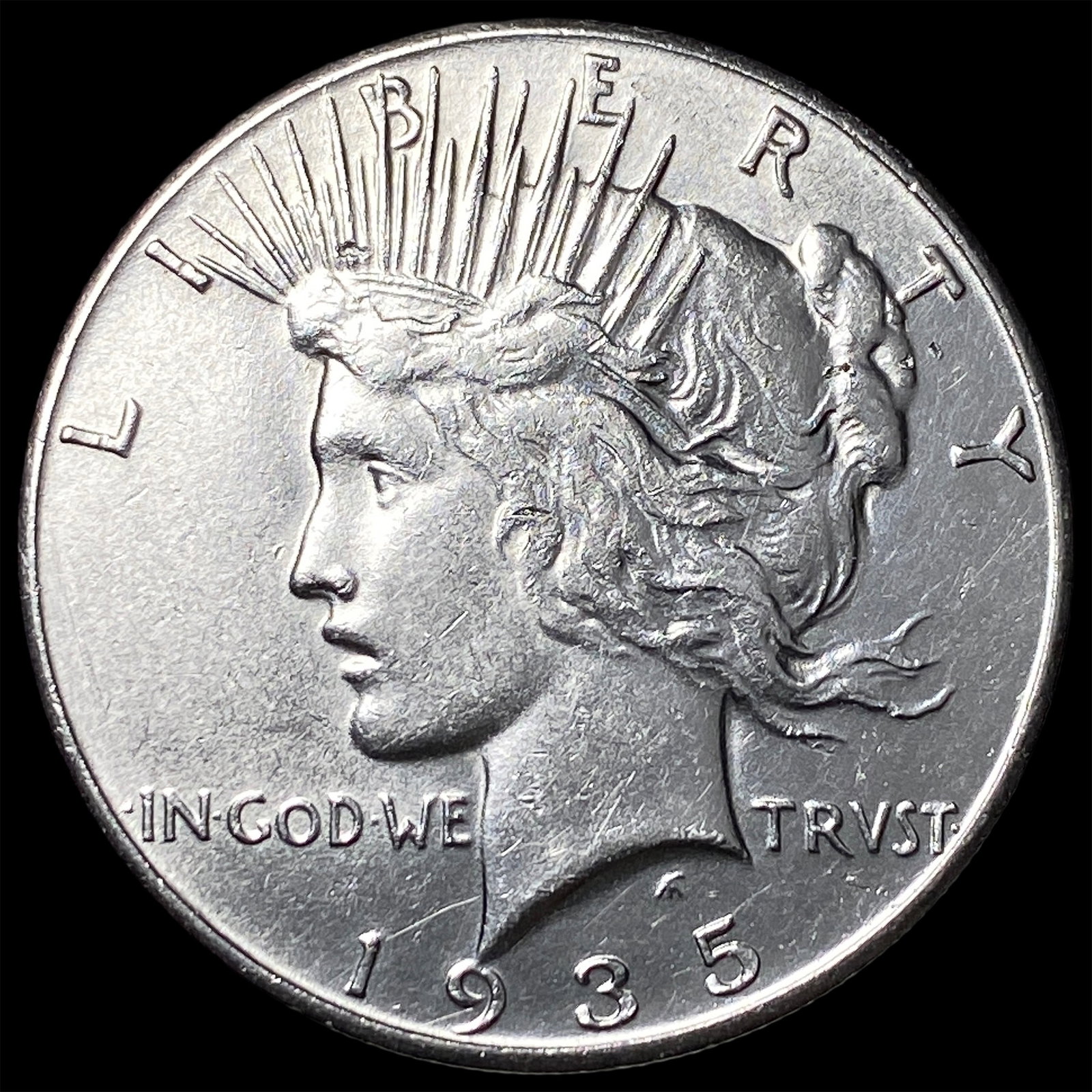 1935 Silver Peace Dollar UNCIRCULATED: 1935 Silver Peace Dollar UNCIRCULATED