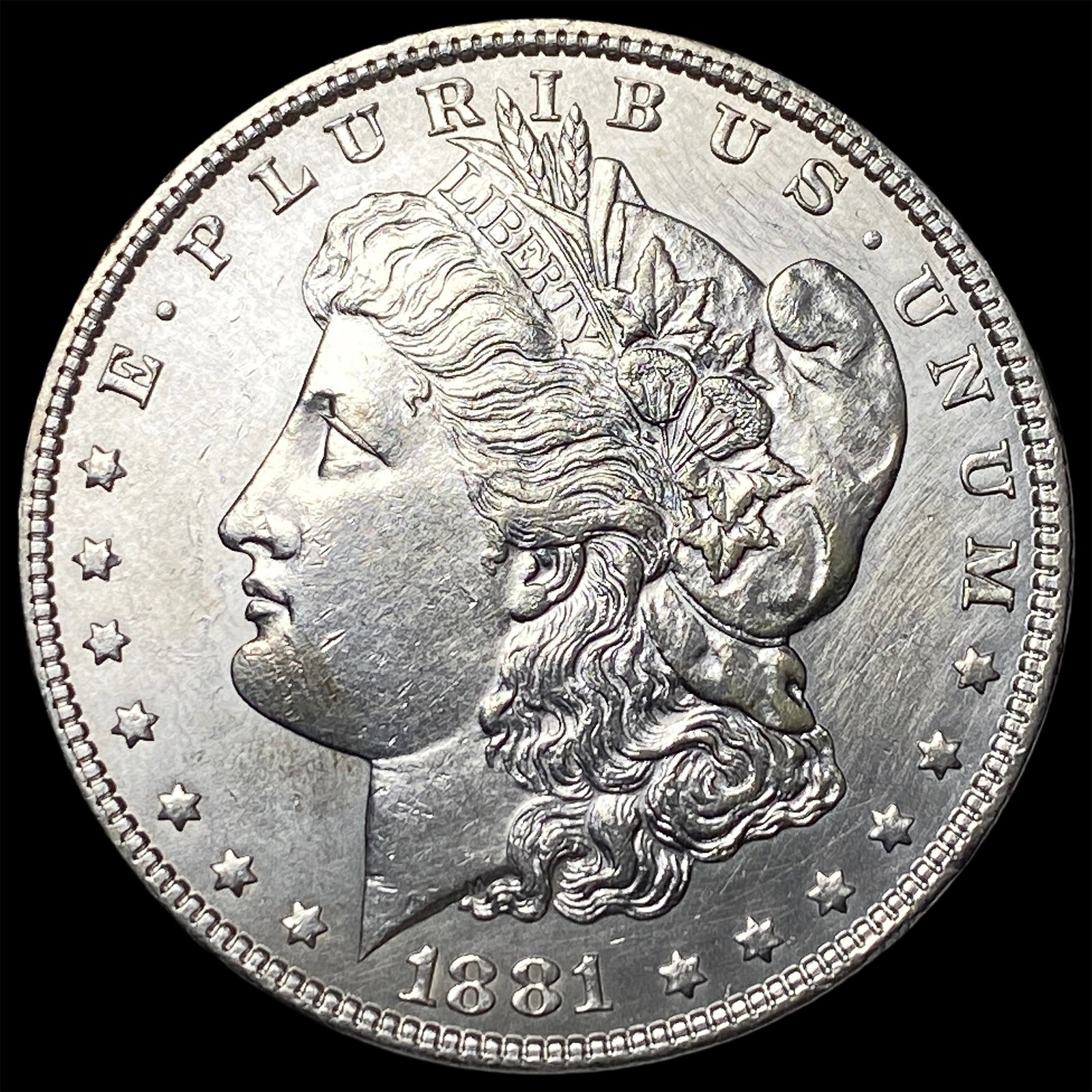 1881 Morgan Silver Dollar UNCIRCULATED: 1881 Morgan Silver Dollar UNCIRCULATED