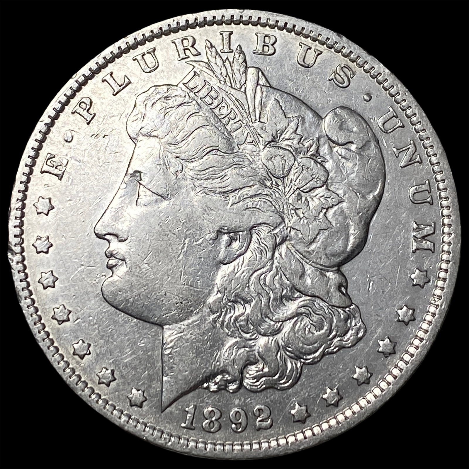1892-O Silver Morgan Dollar CLOSELY UNCIRCULATED (1 of 2)