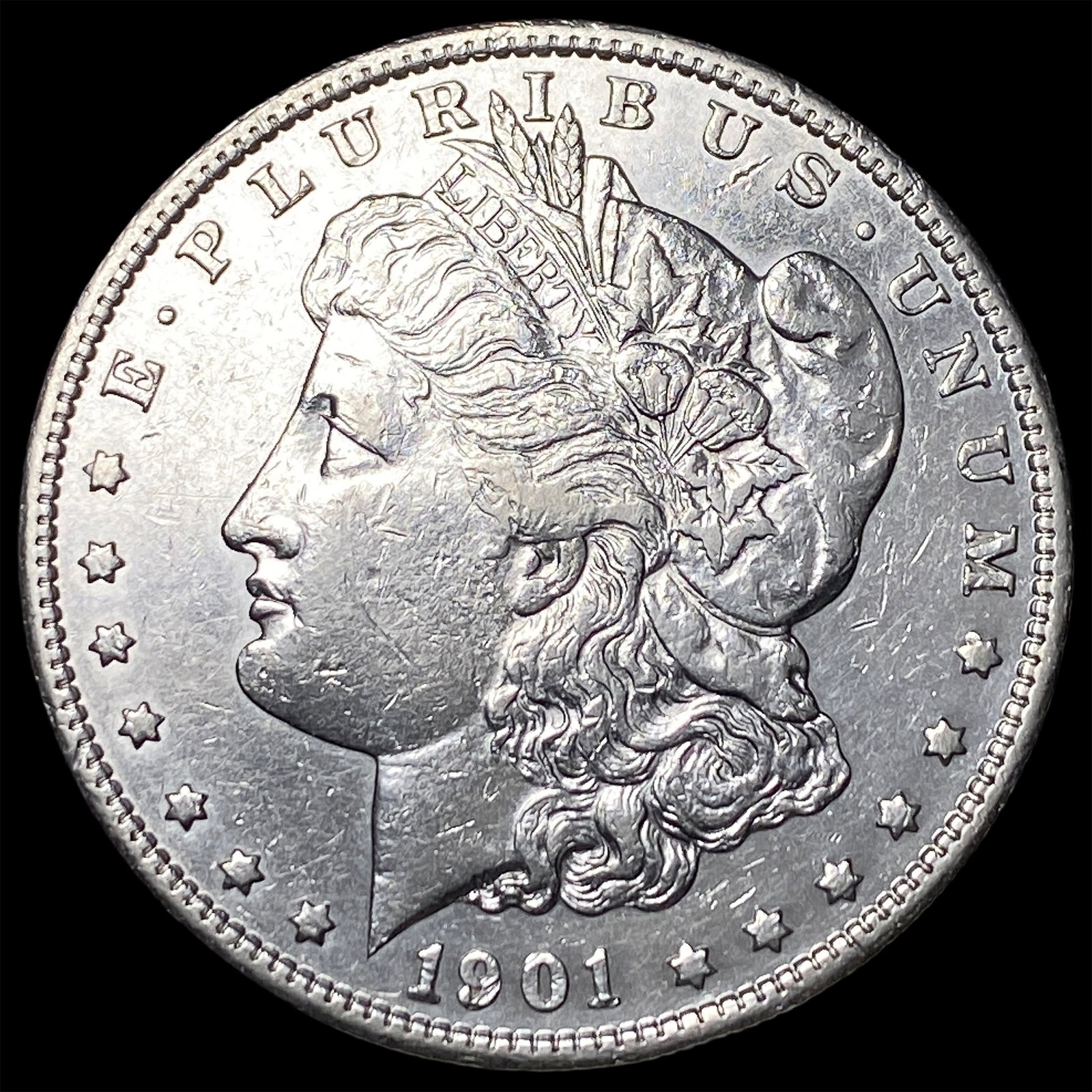 1901-S Silver Morgan Dollar CHOICE AU (1 of 2)