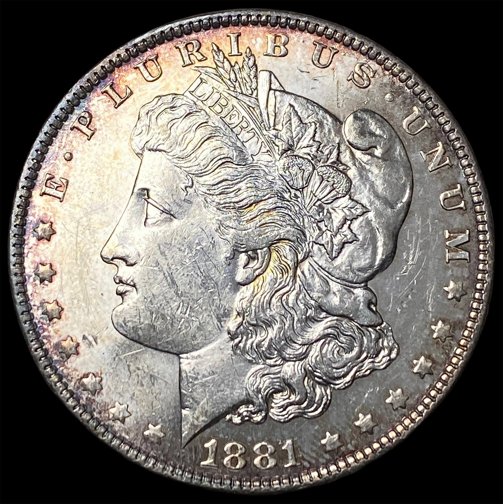 1881 Morgan Silver Dollar CHOICE BU: 1881 Morgan Silver Dollar CHOICE BU