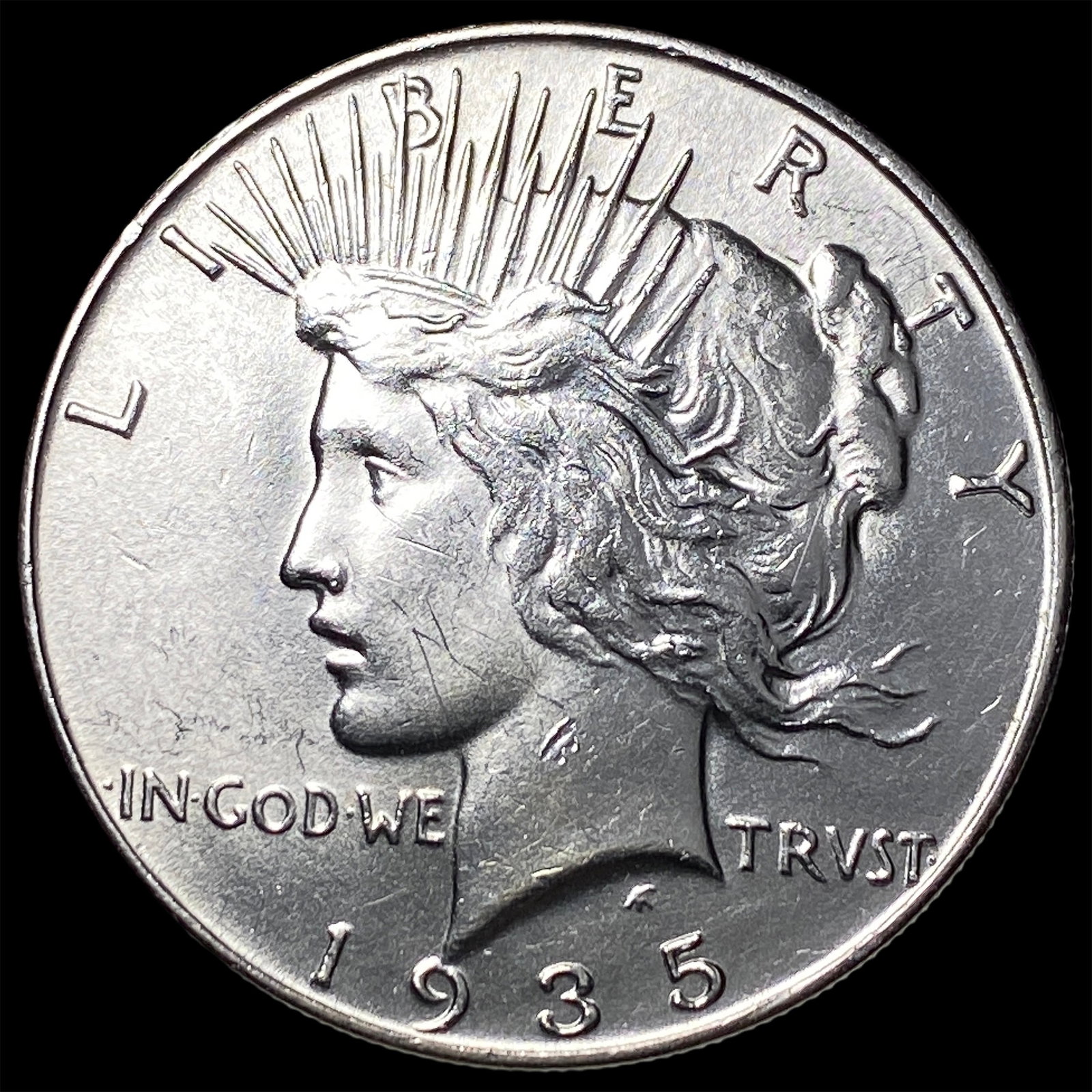 1935 Silver Peace Dollar UNCIRCULATED: 1935 Silver Peace Dollar UNCIRCULATED