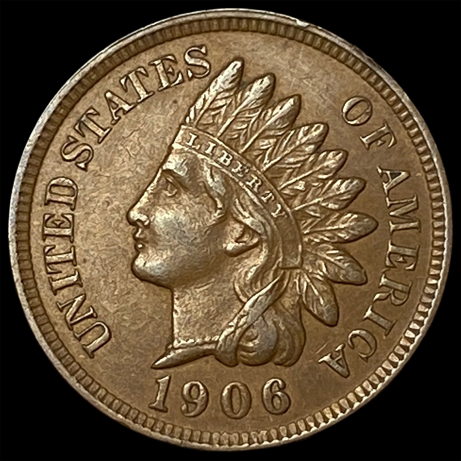 1906 Indian Head Cent LIGHTLY CIRCULATED (1 of 2)