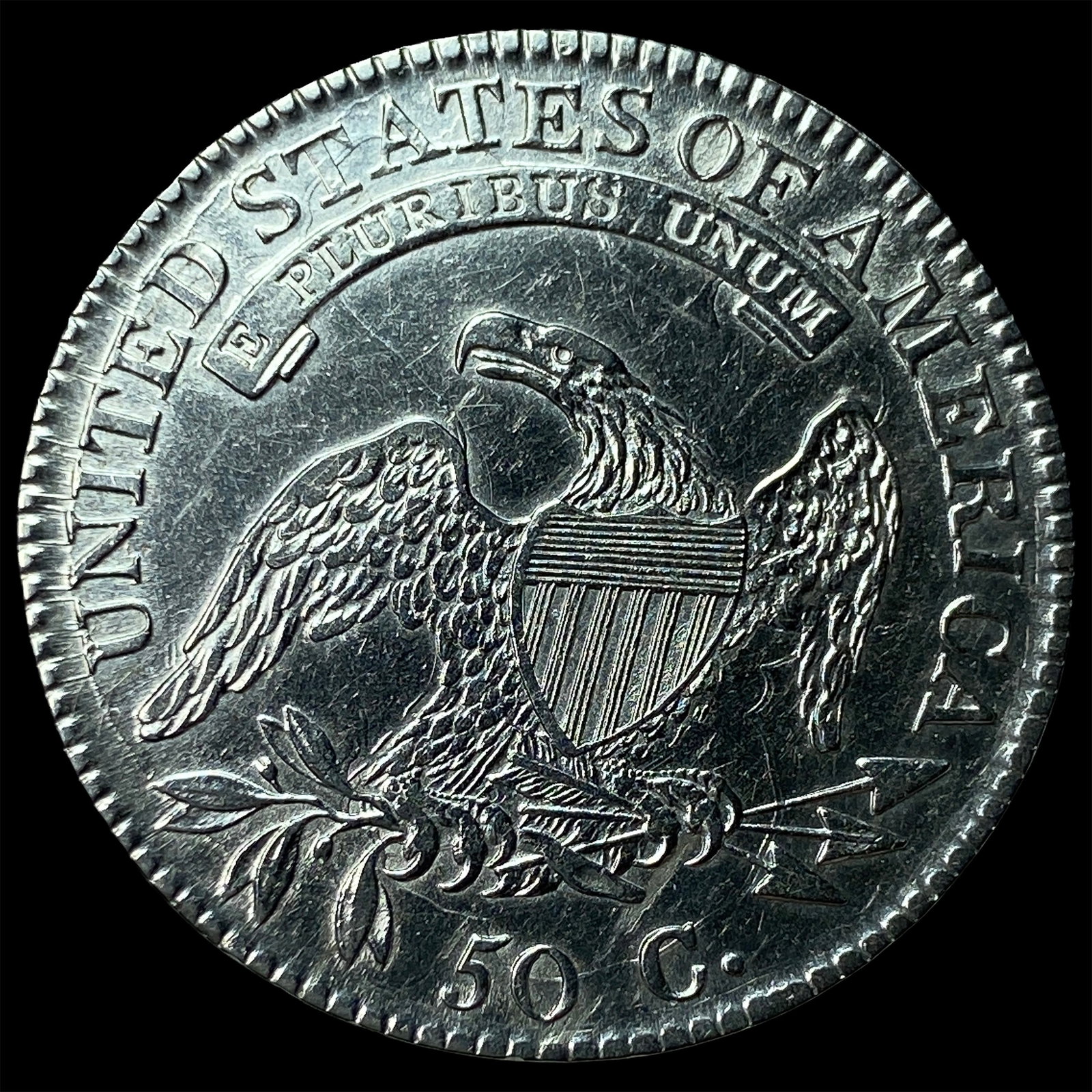 1817 Capped Bust Half Dollar UNCIRCULATED - 2