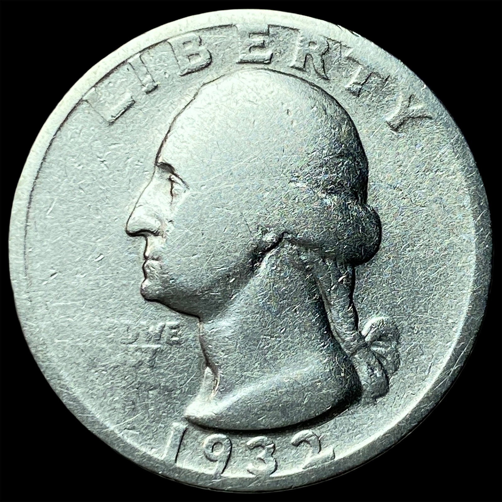 1932-D Silver Washington Quarter LIGHTLY CIRCULATED (1 of 2)