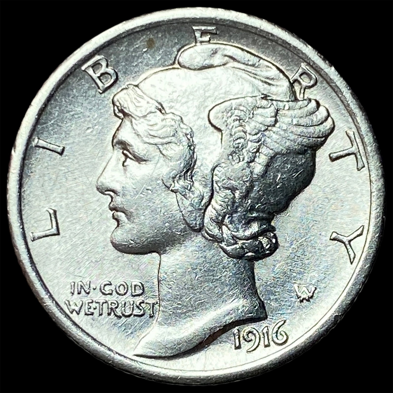 1916 Mercury Dime UNCIRCULATED (1 of 2)